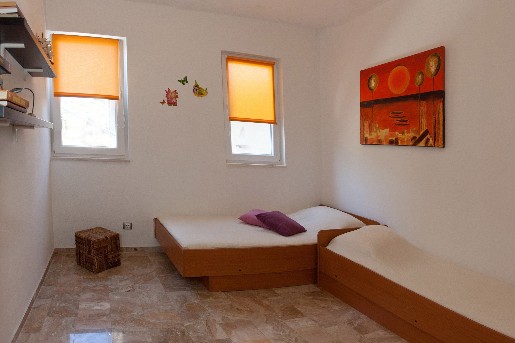 Wonderful Visinisce Apartments with Terrace and Sea Views - Standard Two Bedroom Apartment  (Owner 1)-Bedroom