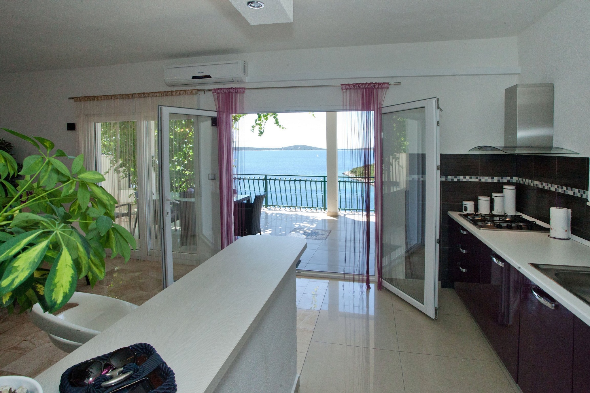 Wonderful Visinisce Apartments with Terrace and Sea Views - Standard Two Bedroom Apartment  (Owner 1)-Kitchen