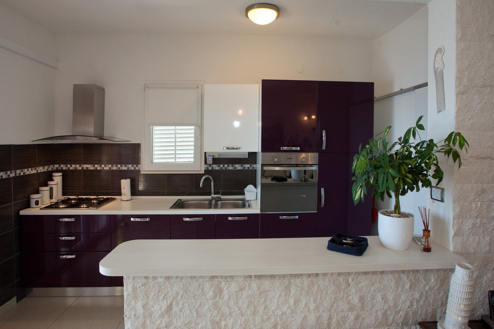 Wonderful Visinisce Apartments with Terrace and Sea Views - Standard Two Bedroom Apartment  (Owner 1)-Kitchen