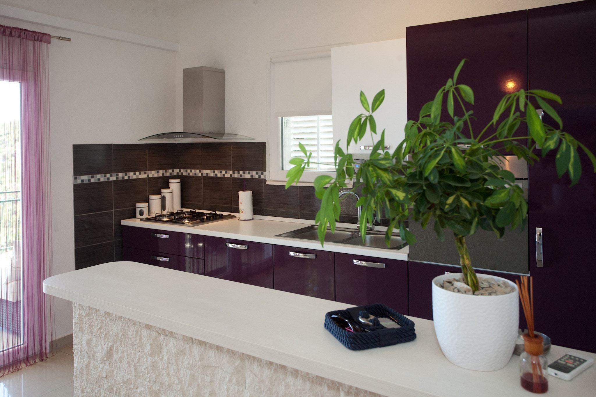 Wonderful Visinisce Apartments with Terrace and Sea Views - Standard Two Bedroom Apartment  (Owner 1)-Kitchen