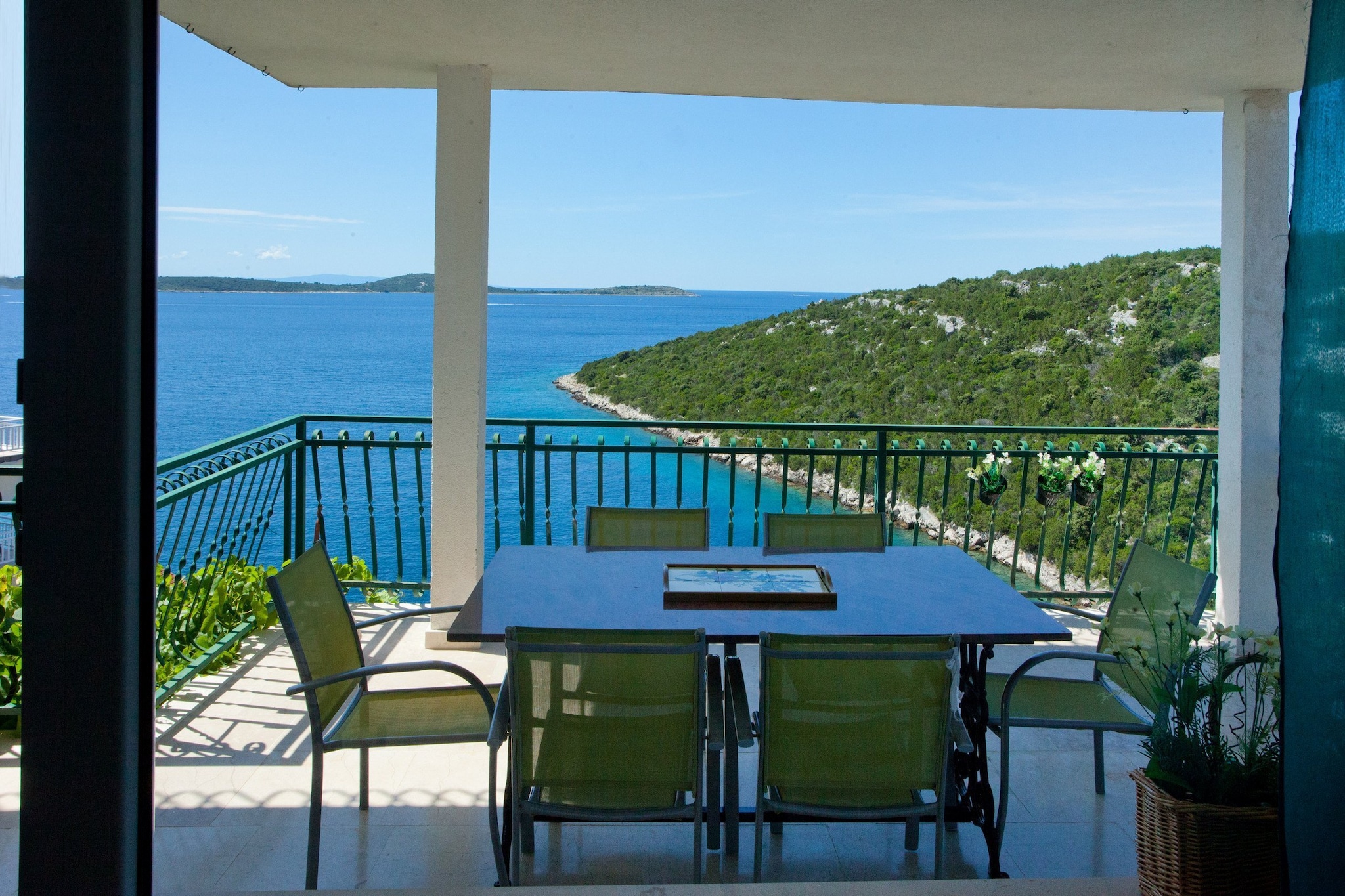 Wonderful Visinisce Apartments with Terrace and Sea Views - Standard Three Bedroom Apartment (Owner 2)-Terrace