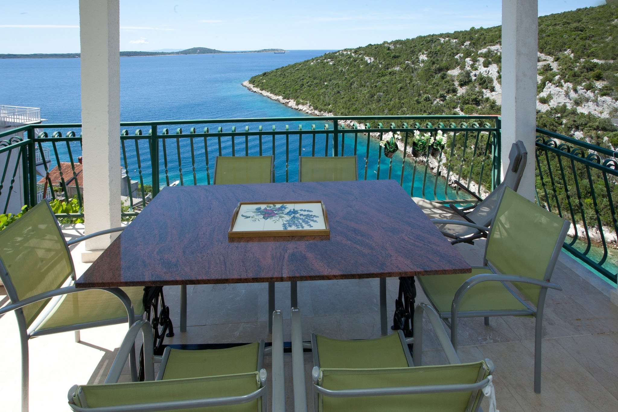 Wonderful Visinisce Apartments with Terrace and Sea Views - Standard Three Bedroom Apartment (Owner 2)-Terrace