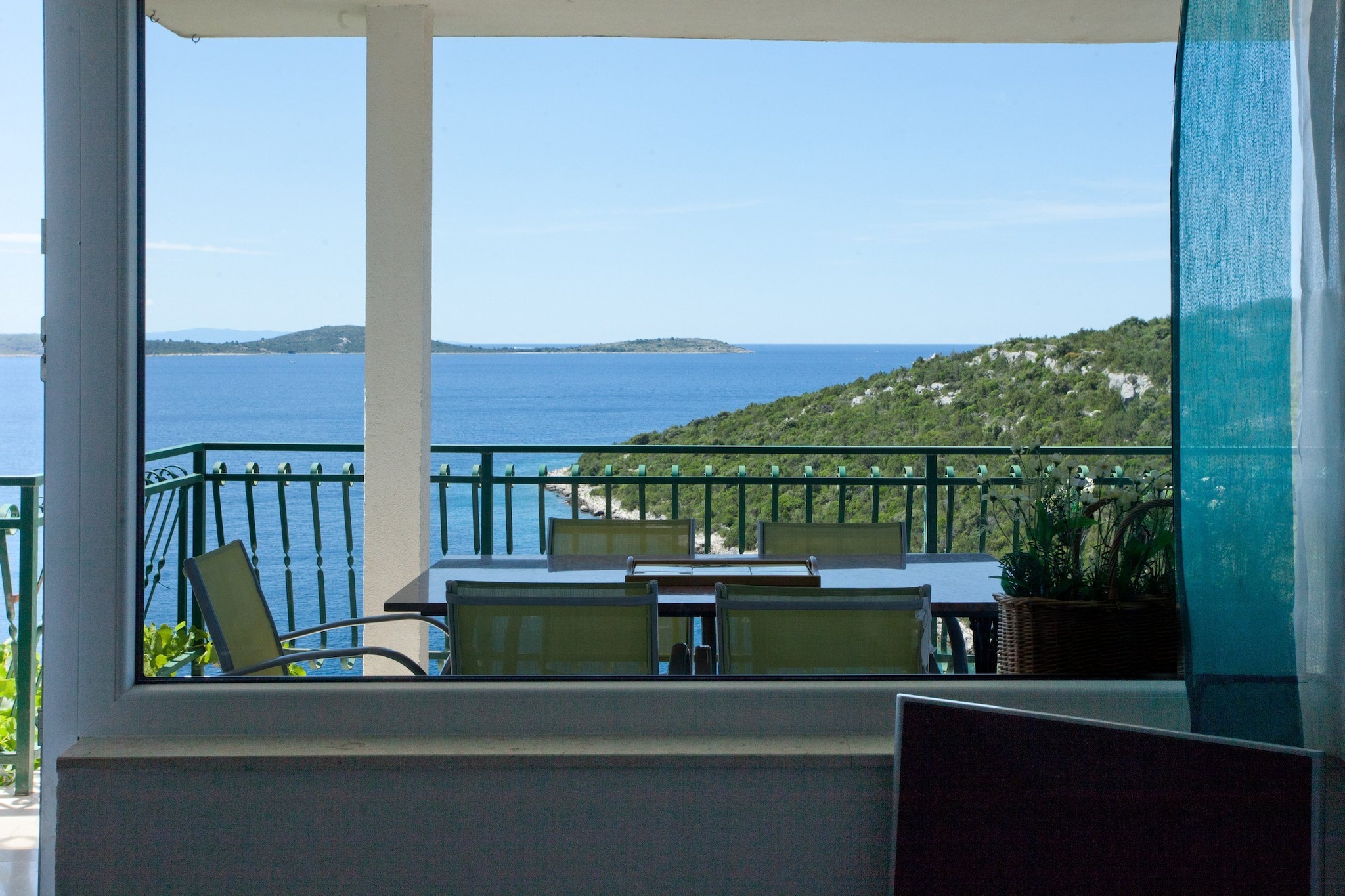 Wonderful Visinisce Apartments with Terrace and Sea Views - Standard Three Bedroom Apartment (Owner 2)-Terrace
