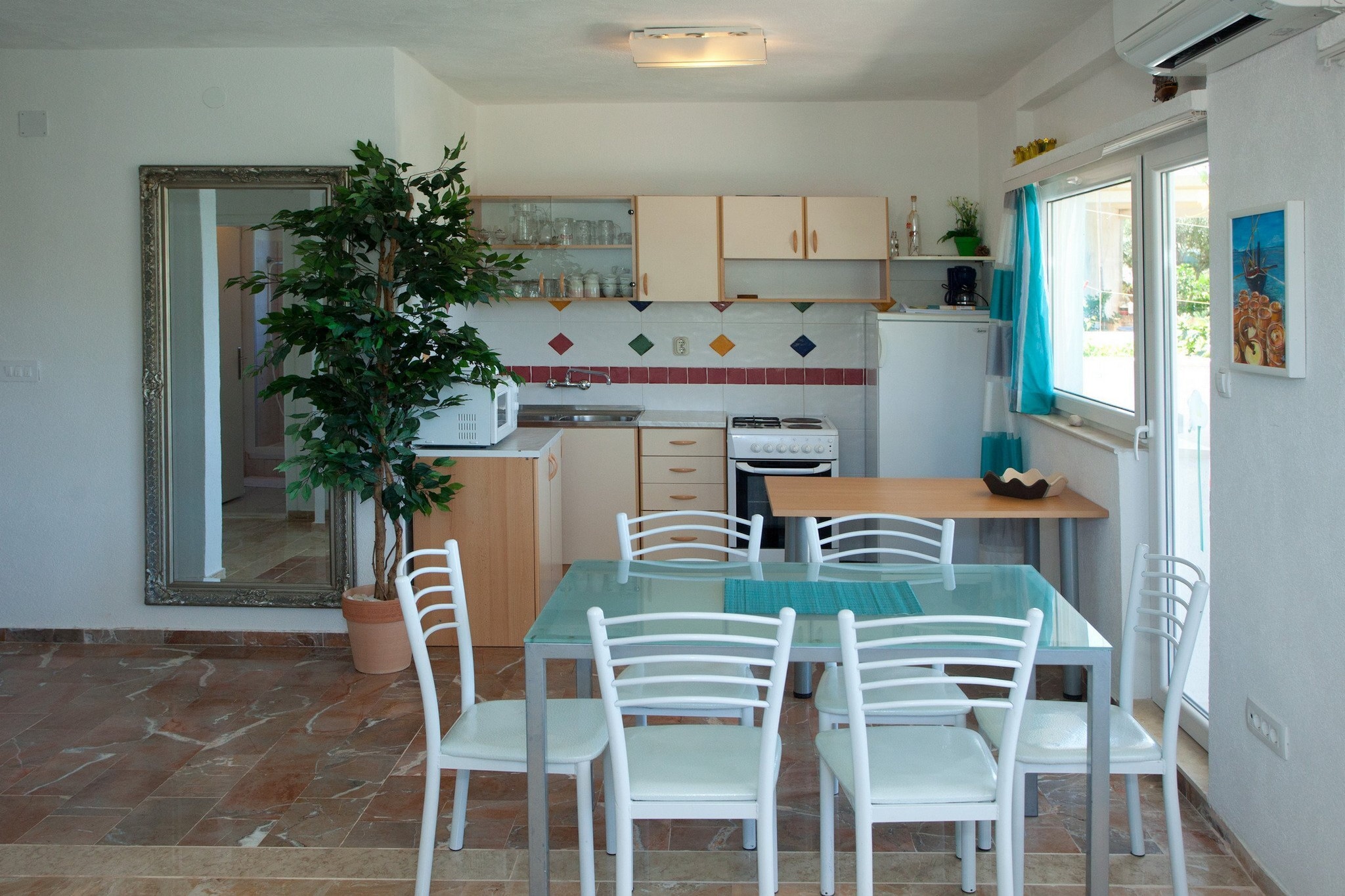 Wonderful Visinisce Apartments with Terrace and Sea Views - Standard Three Bedroom Apartment (Owner 2)-Living room