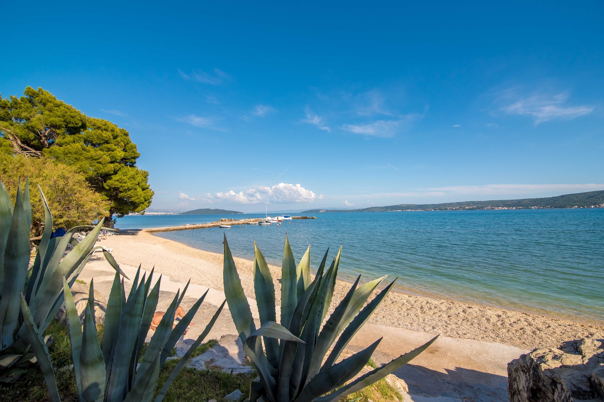 Comfortable Kastel Stafilic Apartment with Balcony - Two Bedroom Apartment with Balcony and Sea View-Extérieur