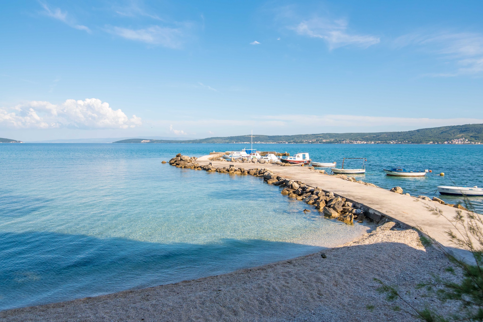 Comfortable Kastel Stafilic Apartment with Balcony - Two Bedroom Apartment with Balcony and Sea View-Extérieur