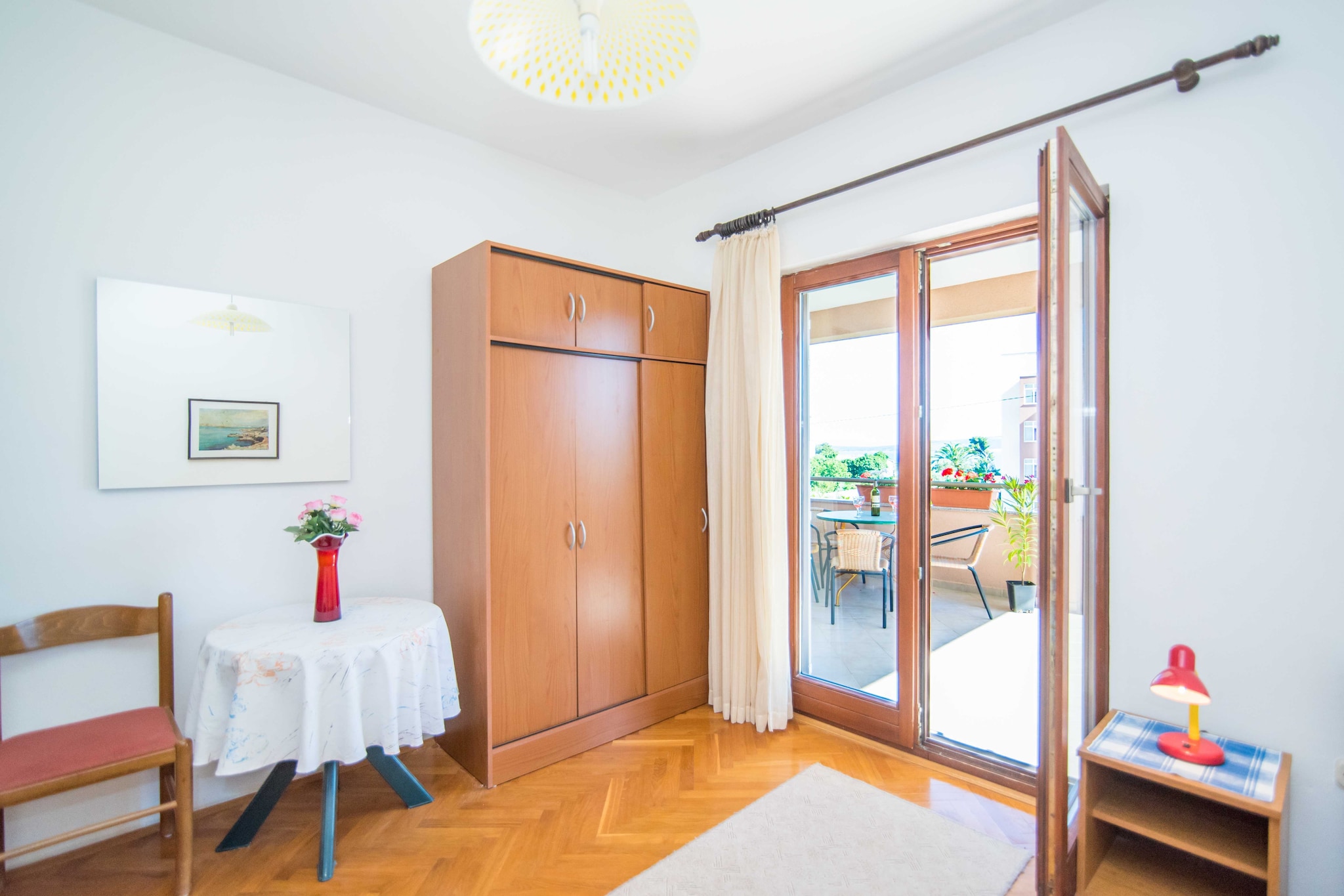 Comfortable Kastel Stafilic Apartment with Balcony - Two Bedroom Apartment with Balcony and Sea View-Chambre
