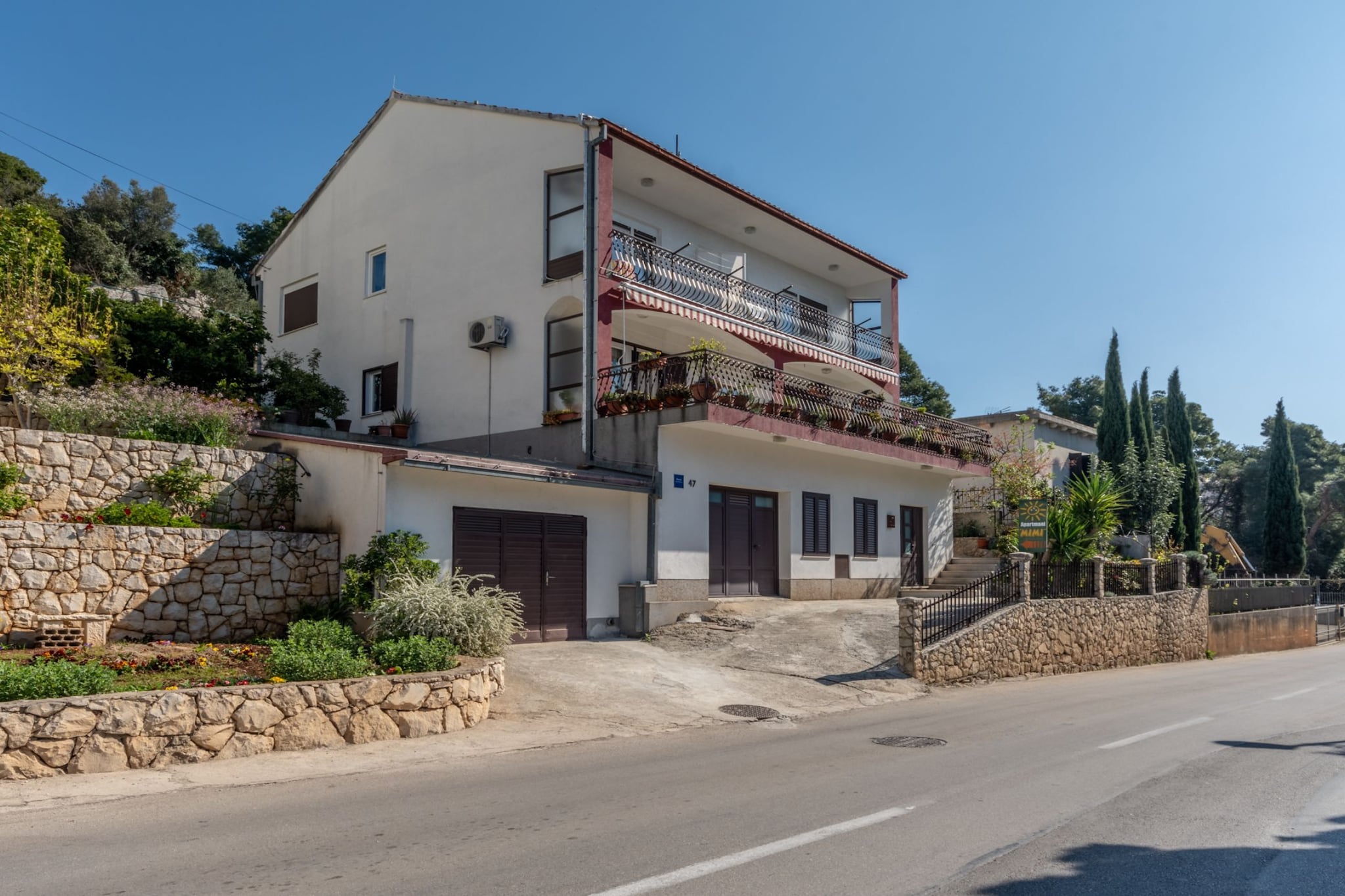 Charming Trogir Apartments with Balcony - One Bedroom Apartment with Balcony-Outdoor
