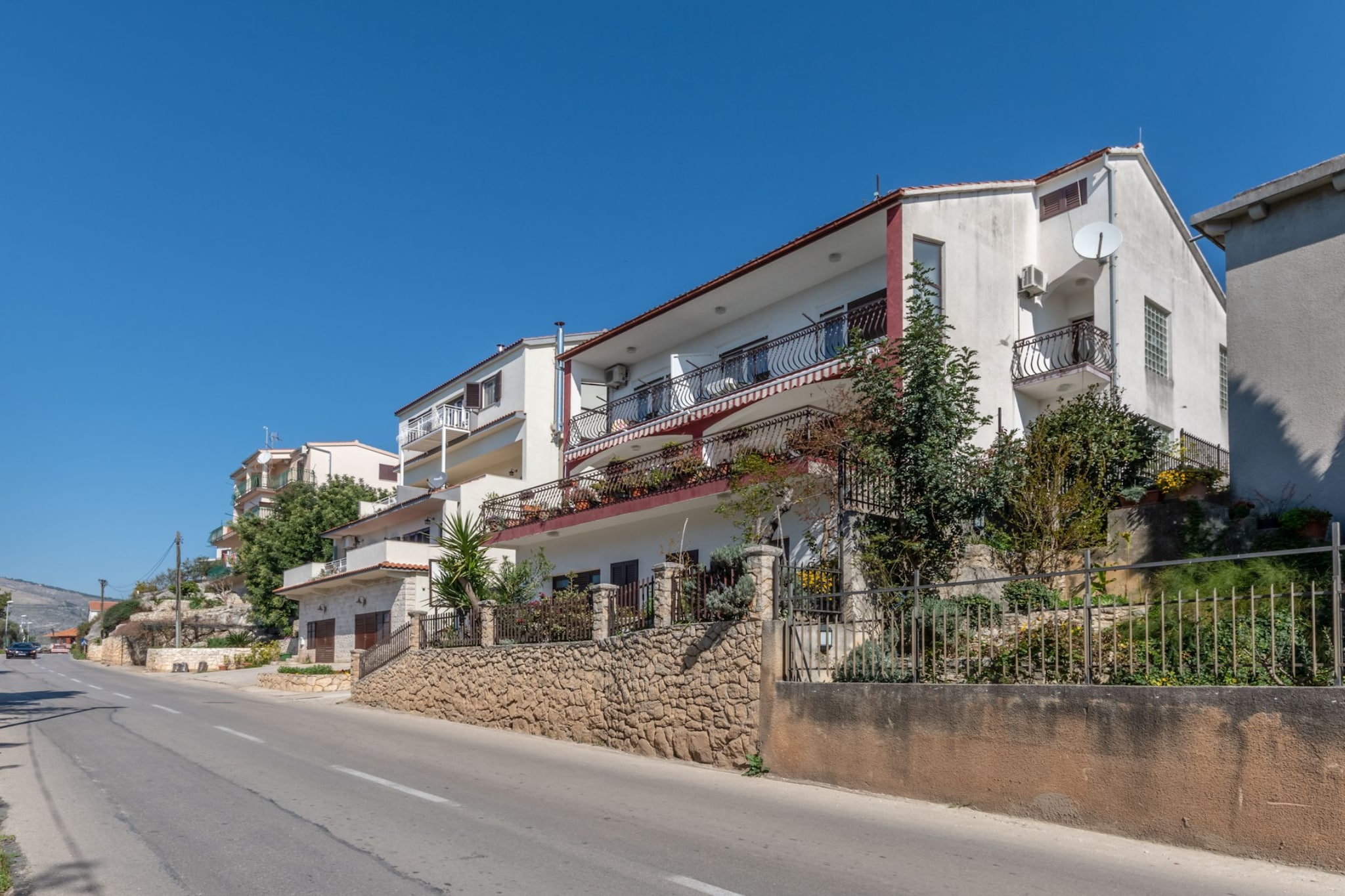 Charming Trogir Apartments with Balcony - One Bedroom Apartment with Balcony-Outdoor