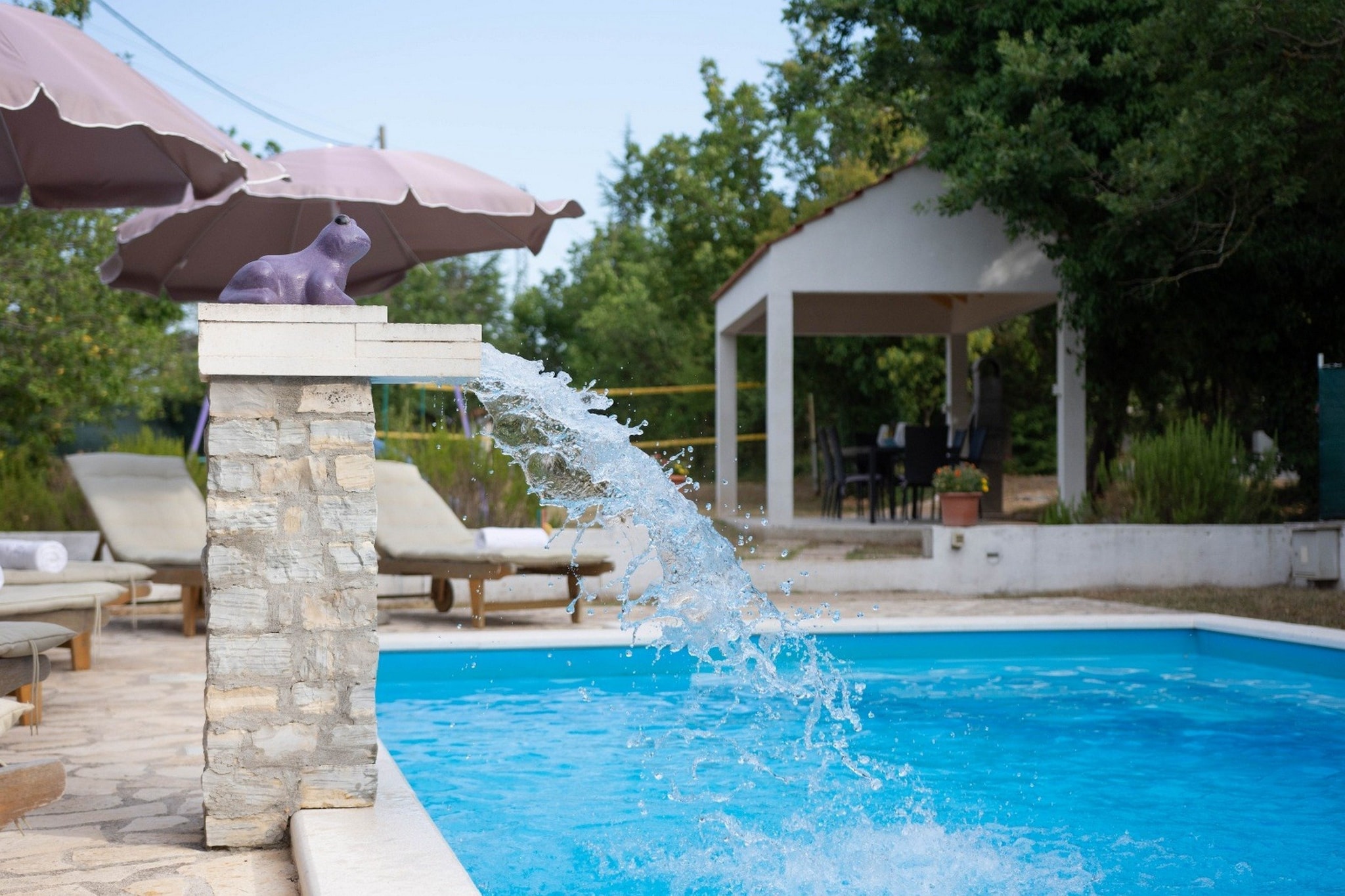 Spacious Prgomet Retreat with Private Pool, Fitness Centre, and Garden - Three Bedroom Villa-Pool