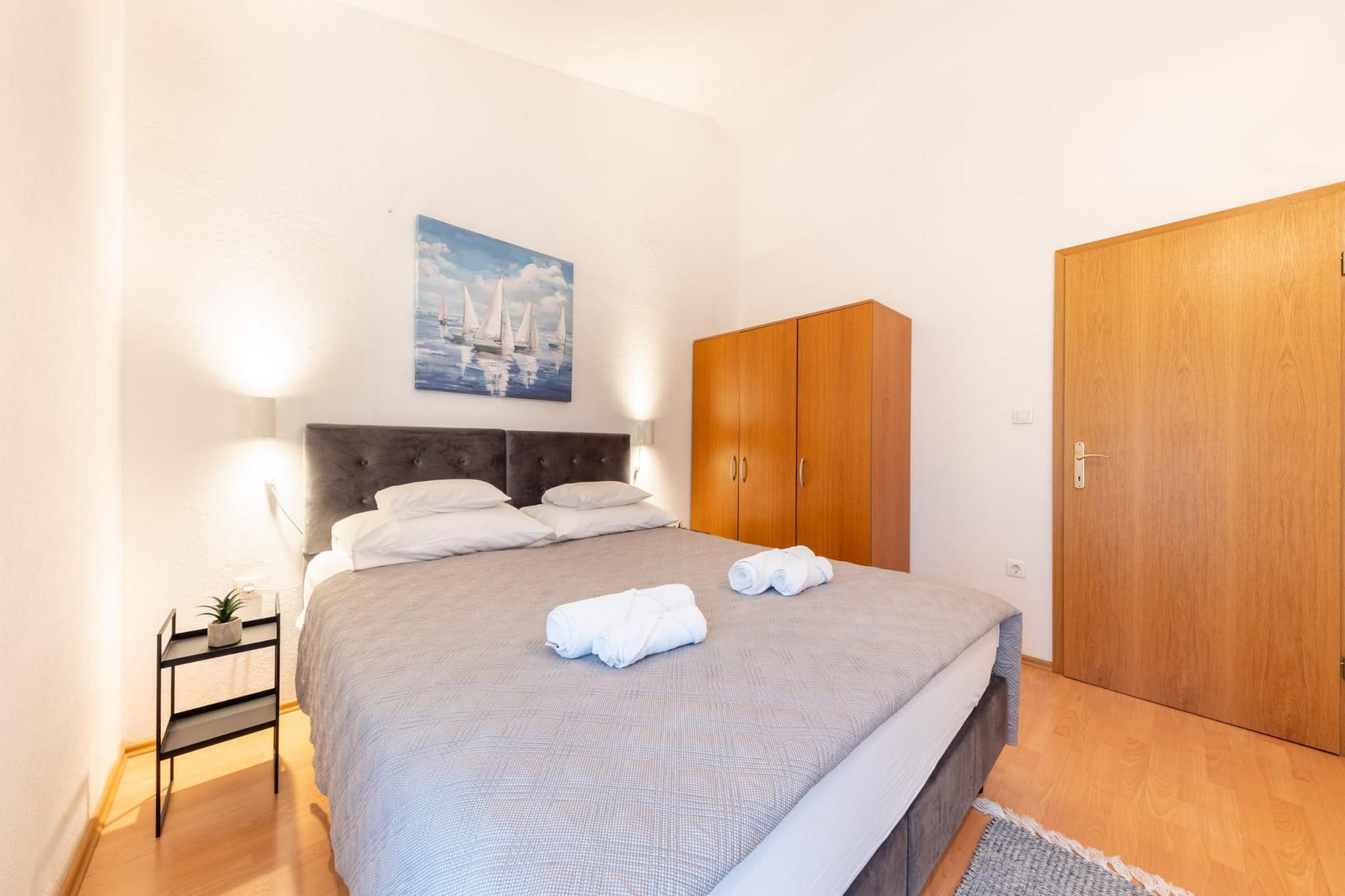 Spacious Prgomet Retreat with Private Pool, Fitness Centre, and Garden - Three Bedroom Villa-Bedroom