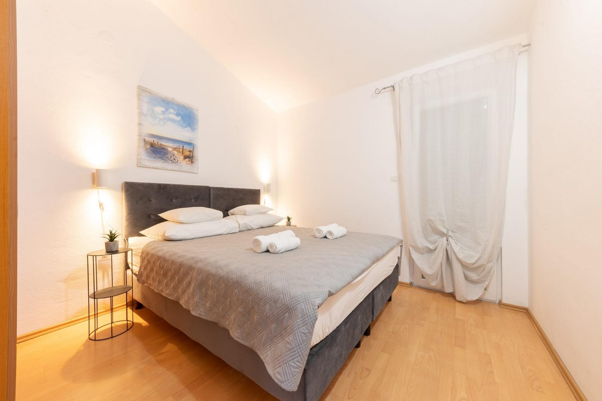 Spacious Prgomet Retreat with Private Pool, Fitness Centre, and Garden - Three Bedroom Villa-Bedroom