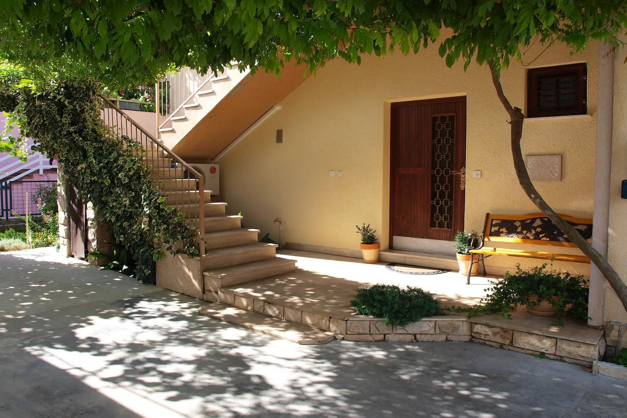 Modern Trogir Apartment with Private Patio, BBQ, and Close to Beach - Two Bedroom Apartment-Stairs