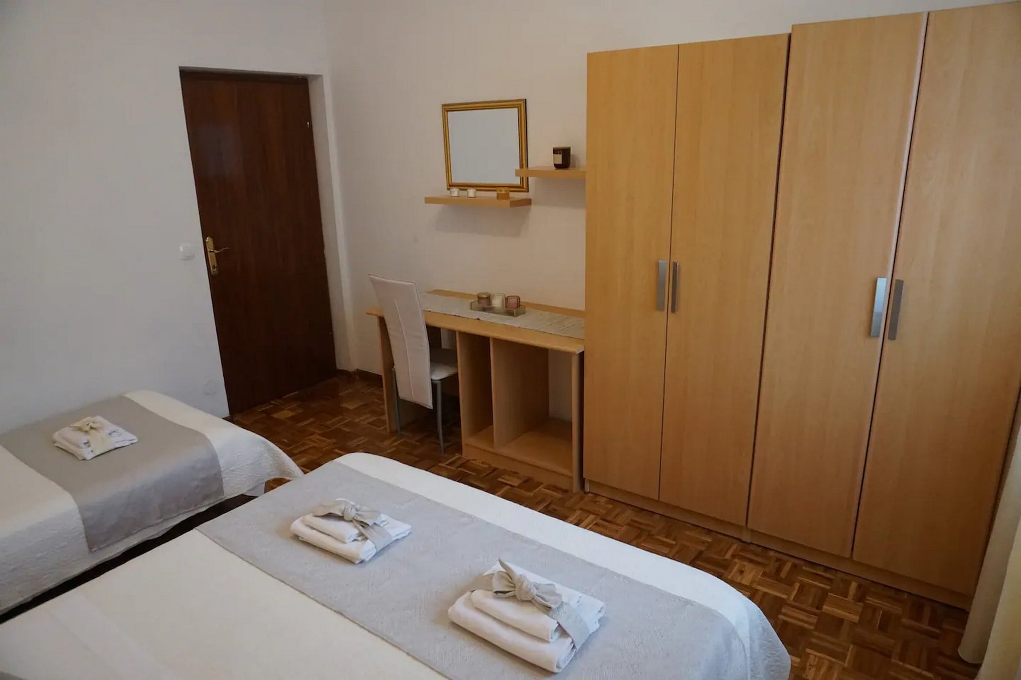 Modern Trogir Apartment with Private Patio, BBQ, and Close to Beach - Two Bedroom Apartment-Bedroom