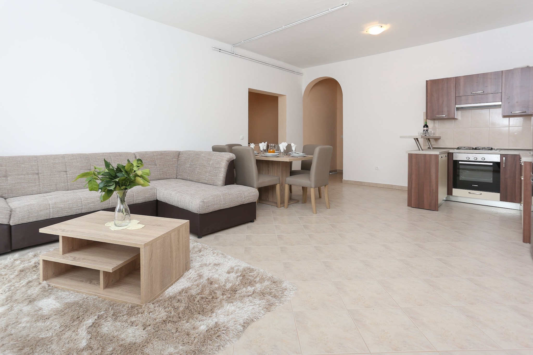 Sunny Elegant Apartments in Trogir - Standard Three Bedroom Apartment with Balcony (owner 2)
