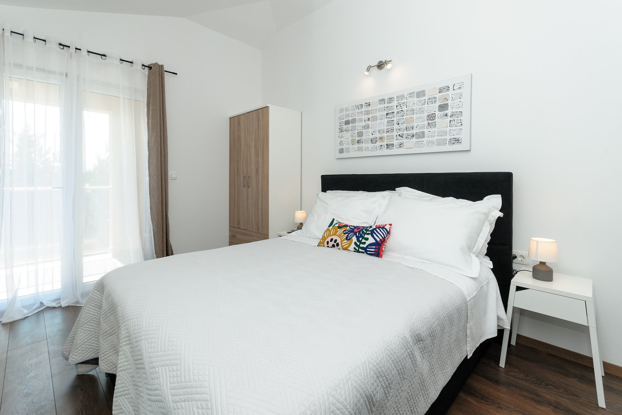 Luxury Villa with Heated Pool, Terrace, and Outdoor Amenities for Relaxation - Five Bedroom Villa-Bedroom