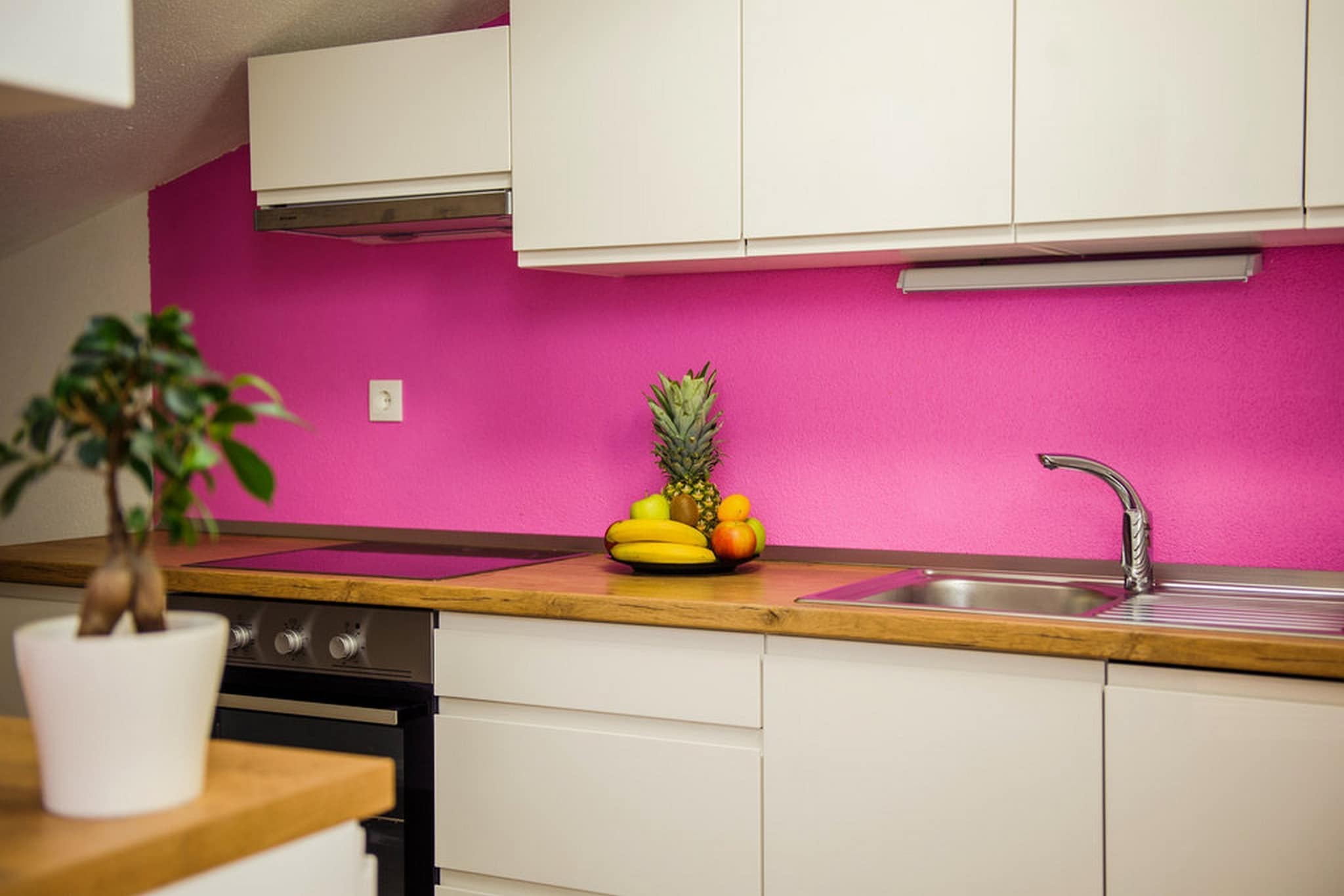 Two Bedroom Apartment (Owner Purple)-Küche