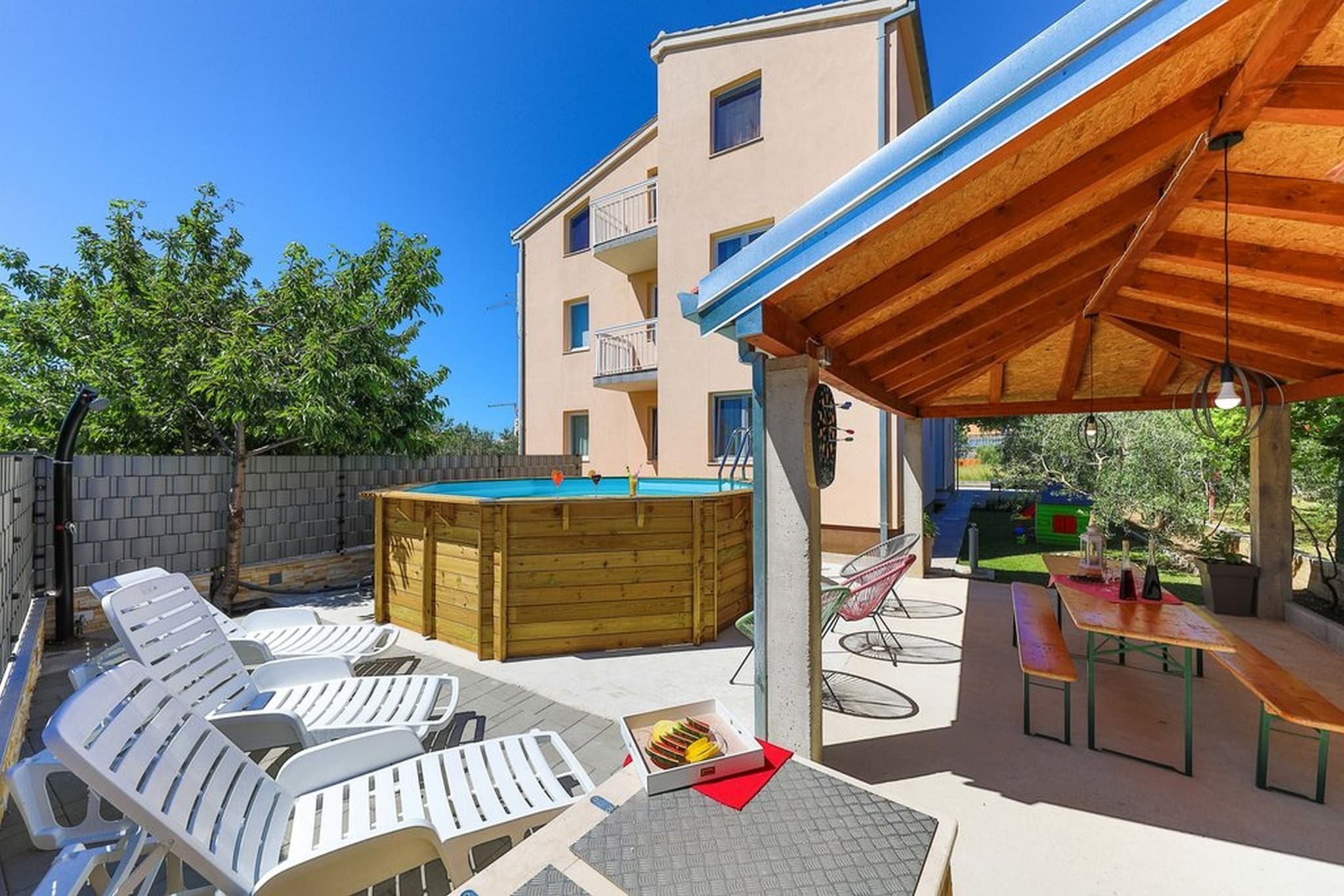 Two Bedroom Apartment with Balcony (Owner Blue)-Schwimmbad