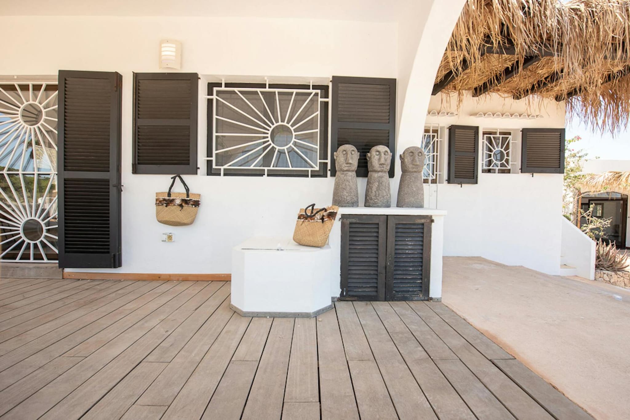 Villa Paz Formentera-Terrasbalkon