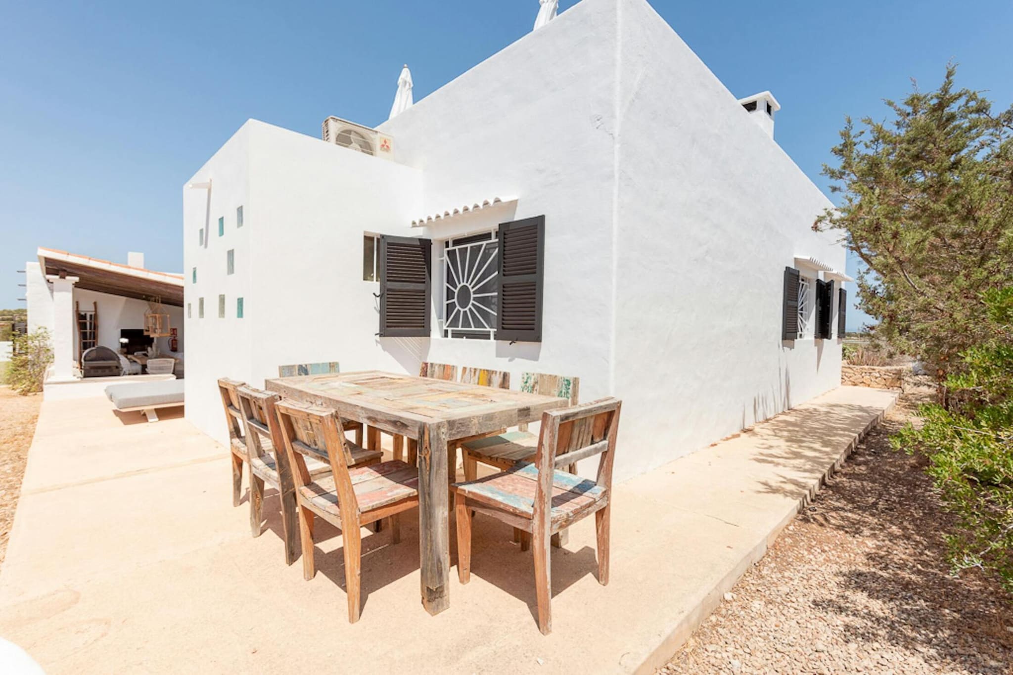 Villa Paz Formentera-Eetkamer