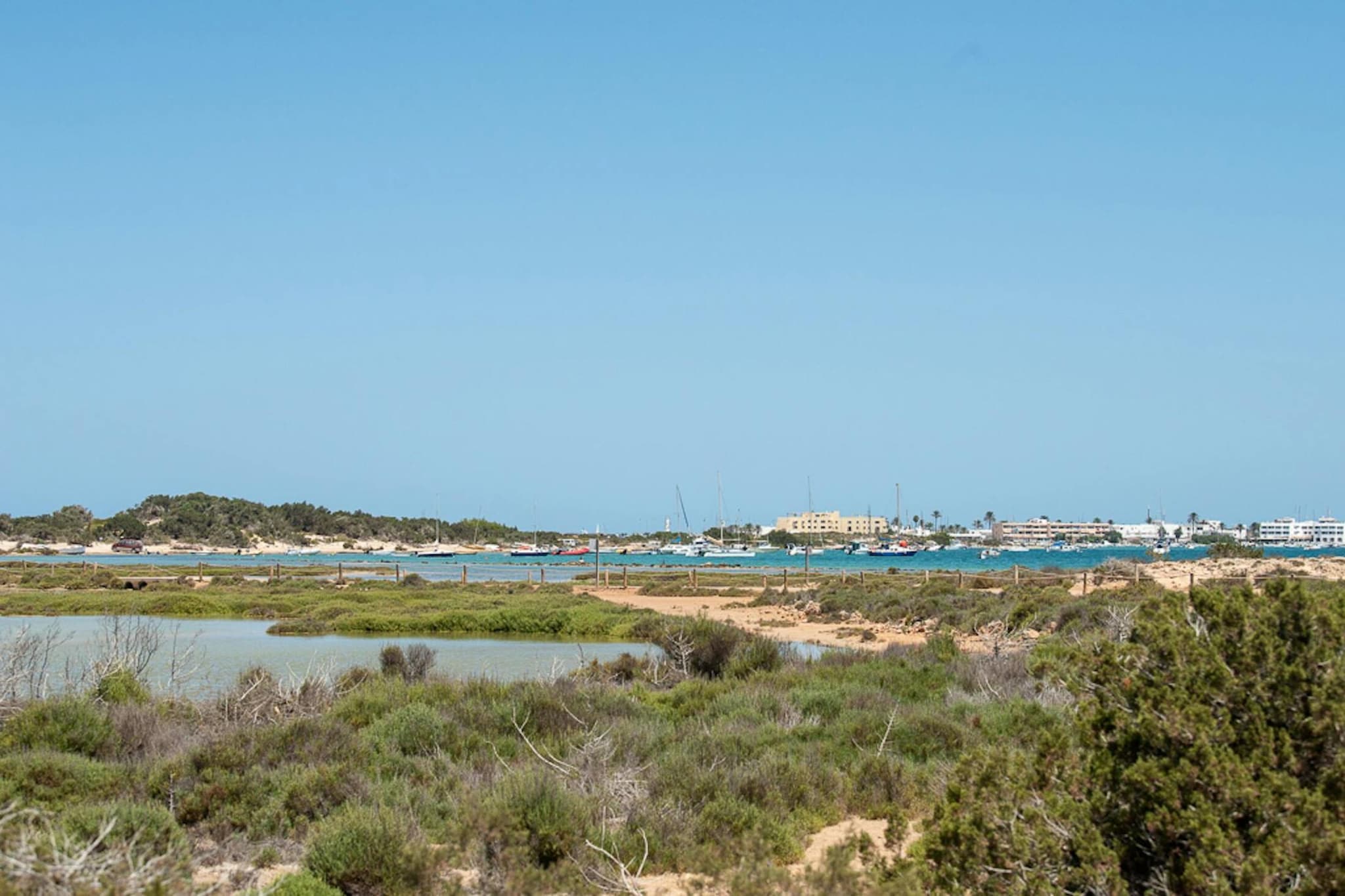 Villa Paz Formentera-Gebieden zomer 1km