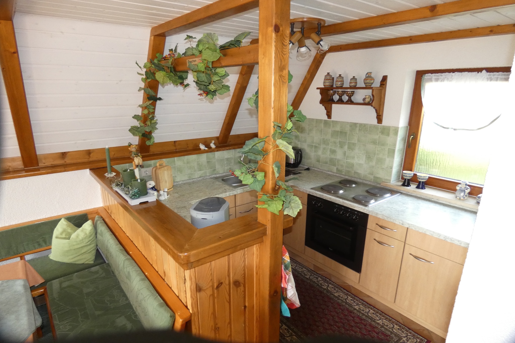 Located in the peaceful village of Lichtenhain, near Sebnitz, this charming two-level holiday home offers a comfortable stay for up to 4 guests. The first floor features two bedrooms, each with two single beds, making it ideal for families or friends traveling together.

On the ground floor, youâ€™ll find a fully equipped open kitchen with a 4-ring electric stove, oven, fridge, toaster, electric kettle, and filter coffee machine. The living/dining room includes a flatscreen satellite TV, seating area, and dining table, while the bathroom offers a shower, washbasin, and toilet. Central heating ensures year-round comfort.

Step outside to enjoy a private 250 mÂ² garden (partially fenced) with a balcony, 18 mÂ² terrace, deckchairs, charcoal barbecue, garden furniture, party games, and sunscreenâ€”perfect for relaxing or entertaining. Parking is available on-site.

With restaurants, cafÃ©s, and public transport just 500 m away, and cross-country skiing trails only 300 m from the door, this home is a great base for exploring Saxon Switzerland in every season.