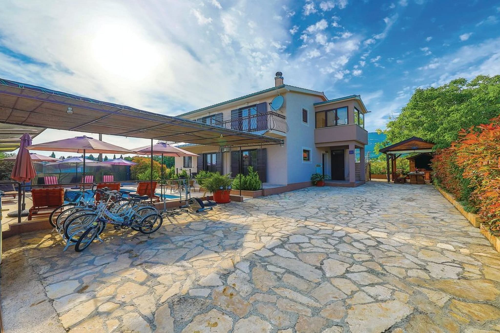 Mediterranean Stylish Villa with Pool in Kastel Stari - Six Bedroom Villa with Pool