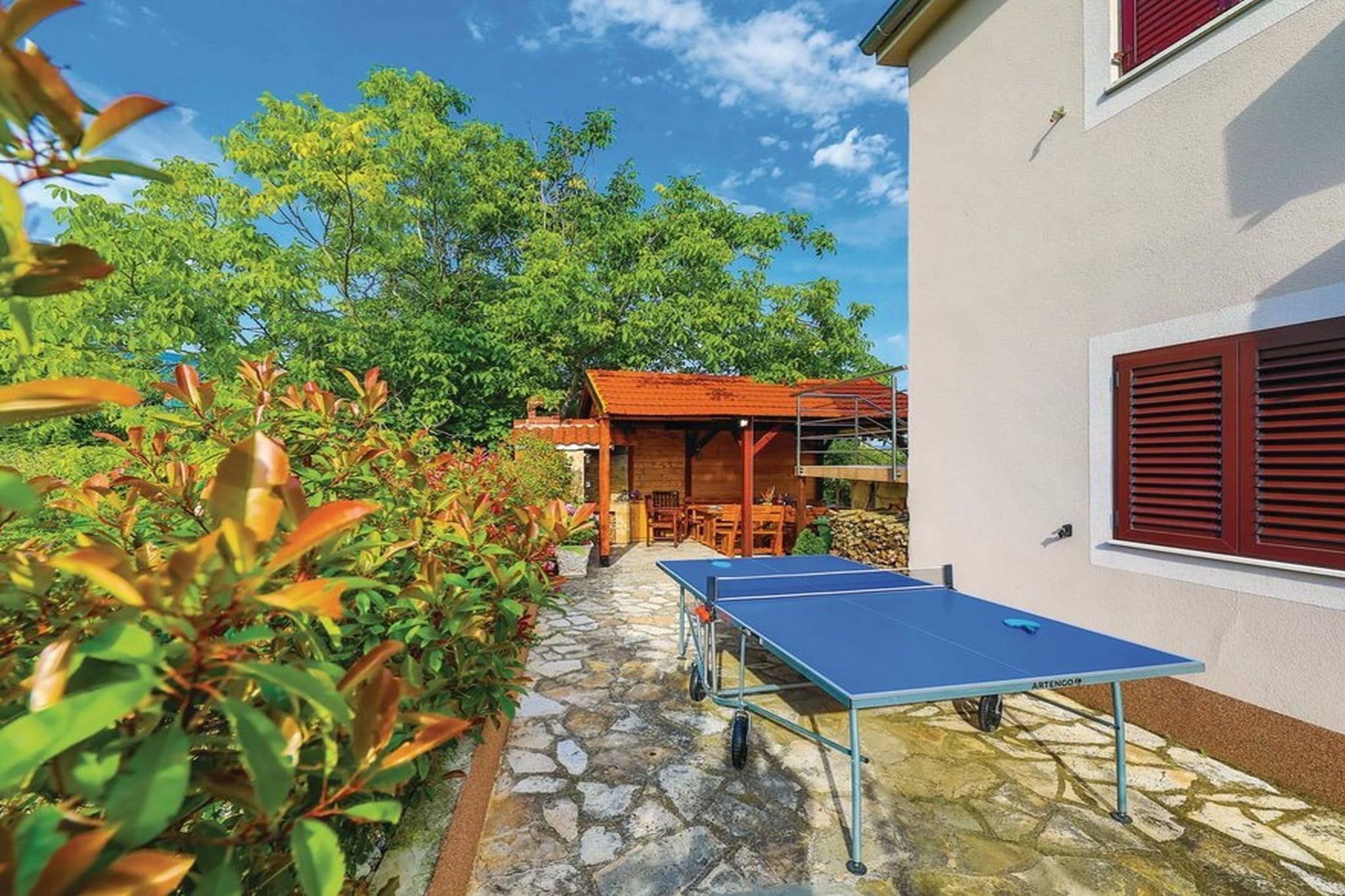 Mediterranean Stylish Villa with Pool in Kastel Stari - Six Bedroom Villa with Pool-Außenbereich