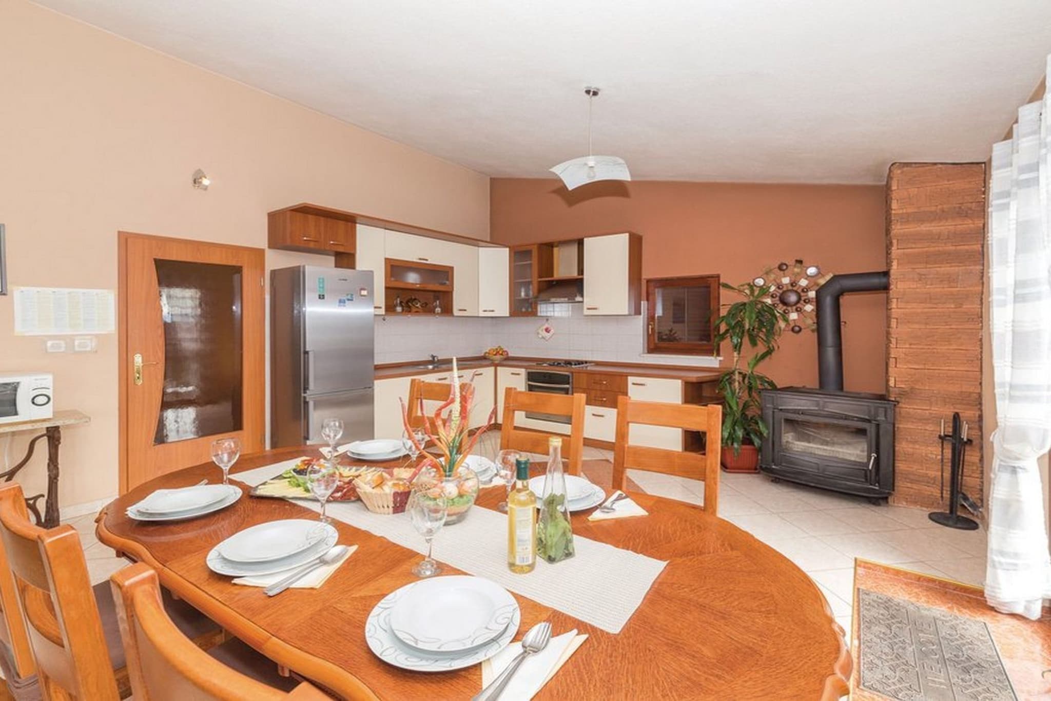 Mediterranean Stylish Villa with Pool in Kastel Stari - Six Bedroom Villa with Pool-Küche
