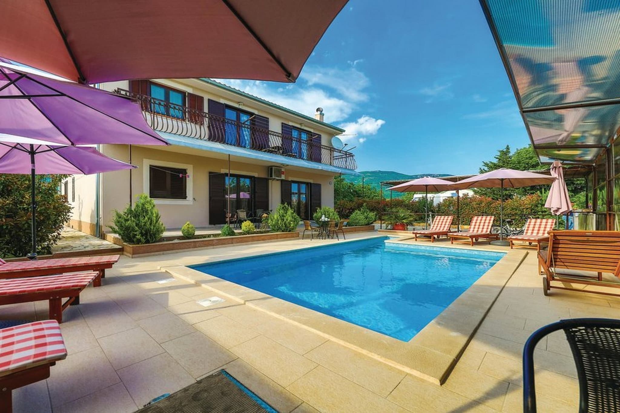 Mediterranean Stylish Villa with Pool in Kastel Stari - Six Bedroom Villa with Pool-Schwimmbad