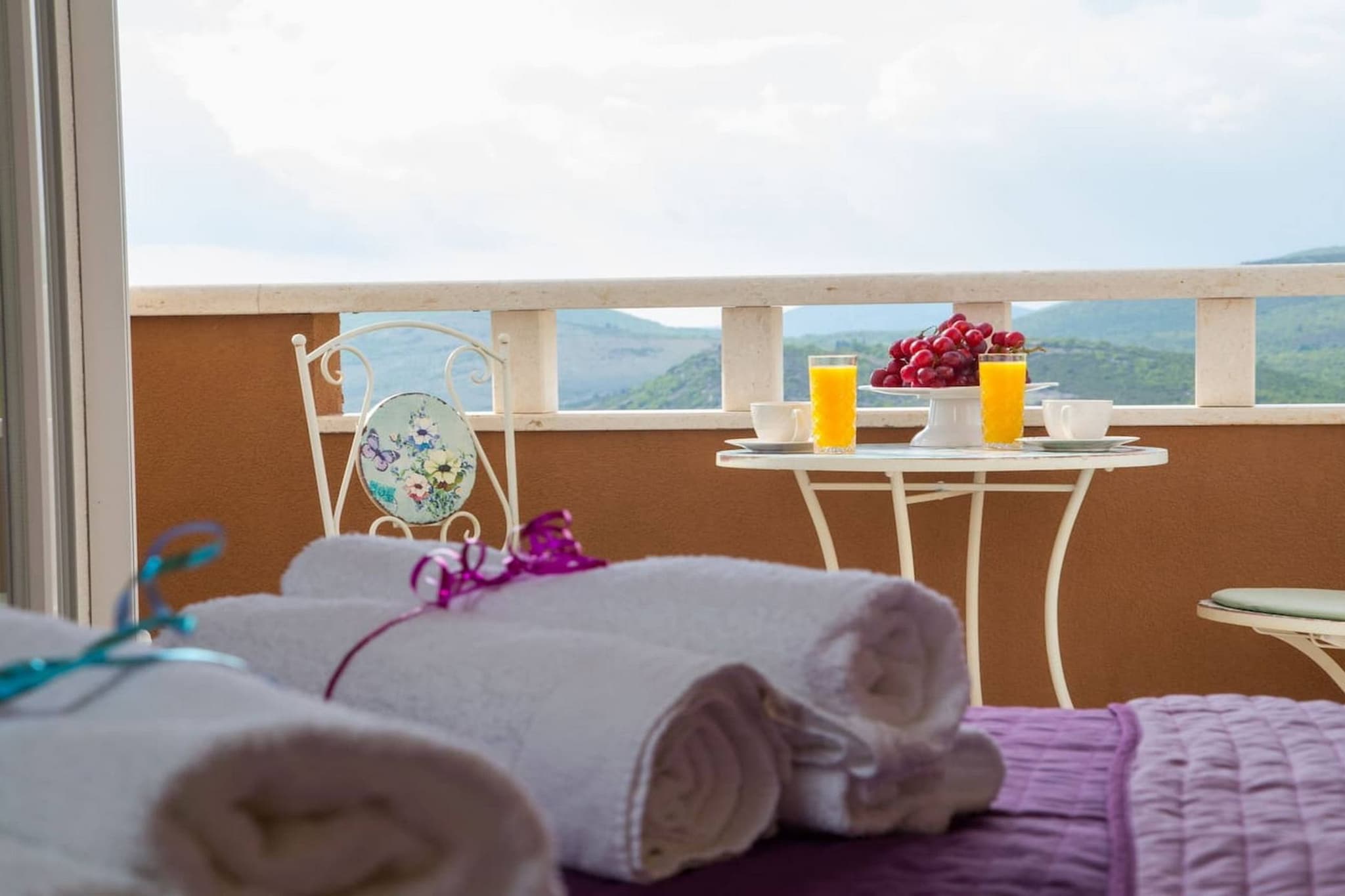 Peaceful Escape with Mountain Views, Heated Pool and Modern Amenities in Radošić - Four Bedroom Villa