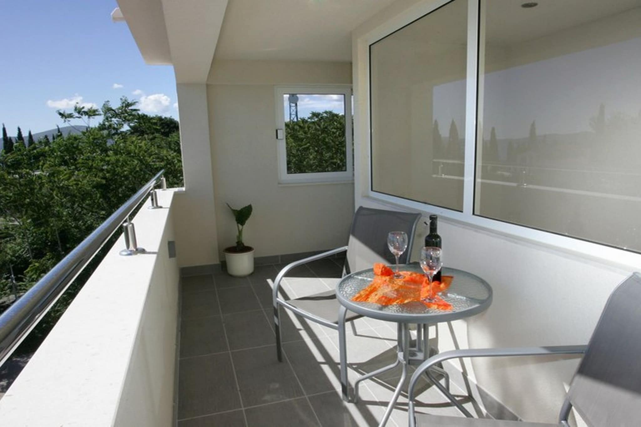 Okrug Gornji Luxurious Escape Villa with Pool - Five Bedroom Villa with Pool-Terrace balcony