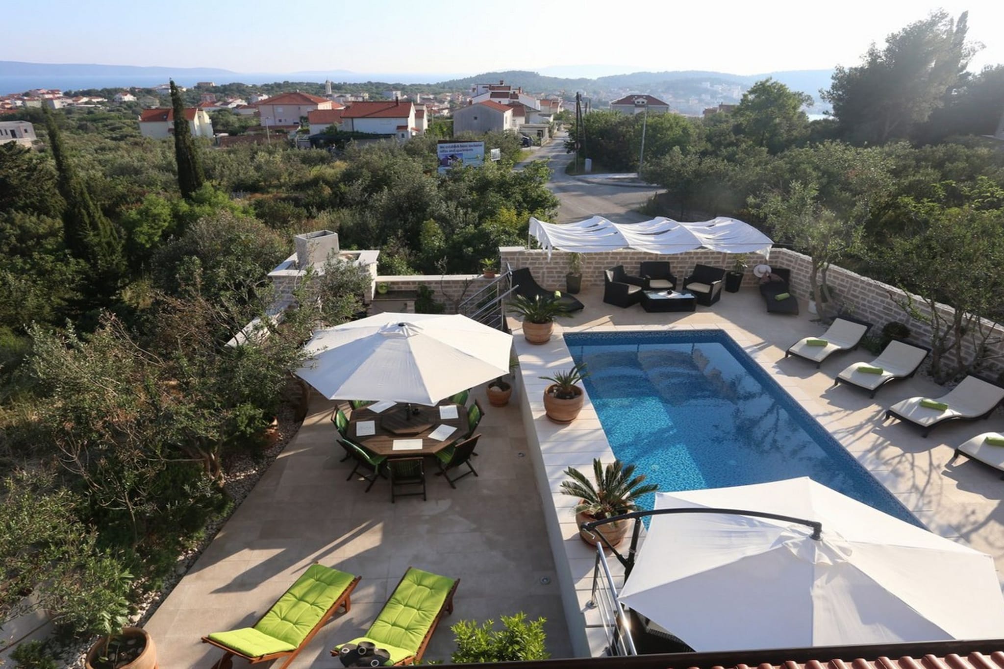 Okrug Gornji Luxurious Escape Villa with Pool - Five Bedroom Villa with Pool-View