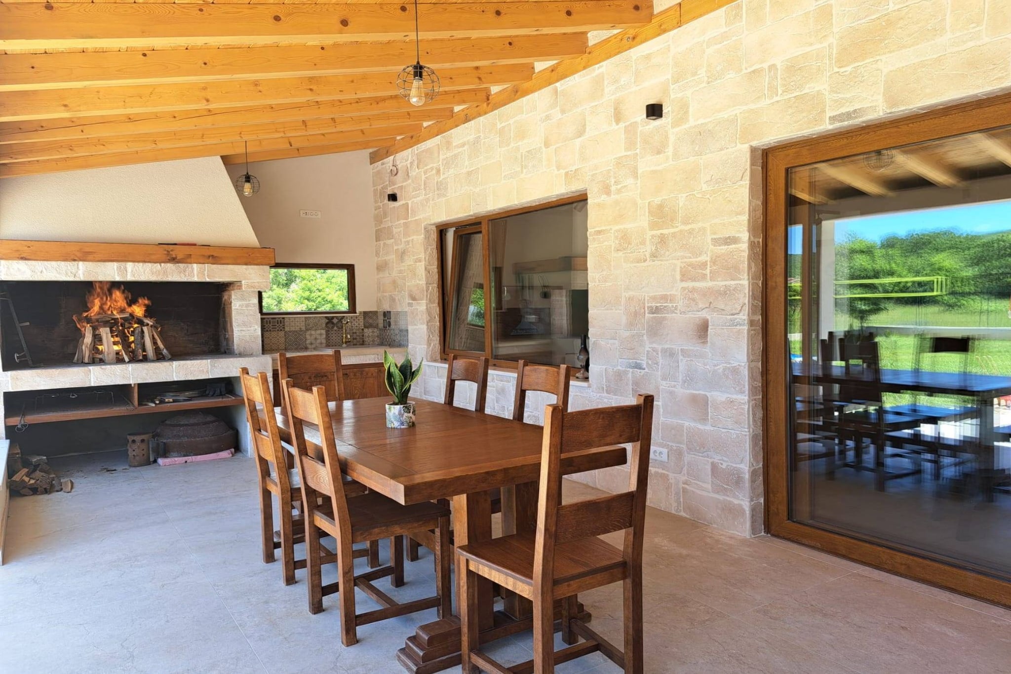 Tranquil Holiday Home with Pool, Garden, and Playground in a Peaceful Countryside Setting - Three Bedroom Holiday Home