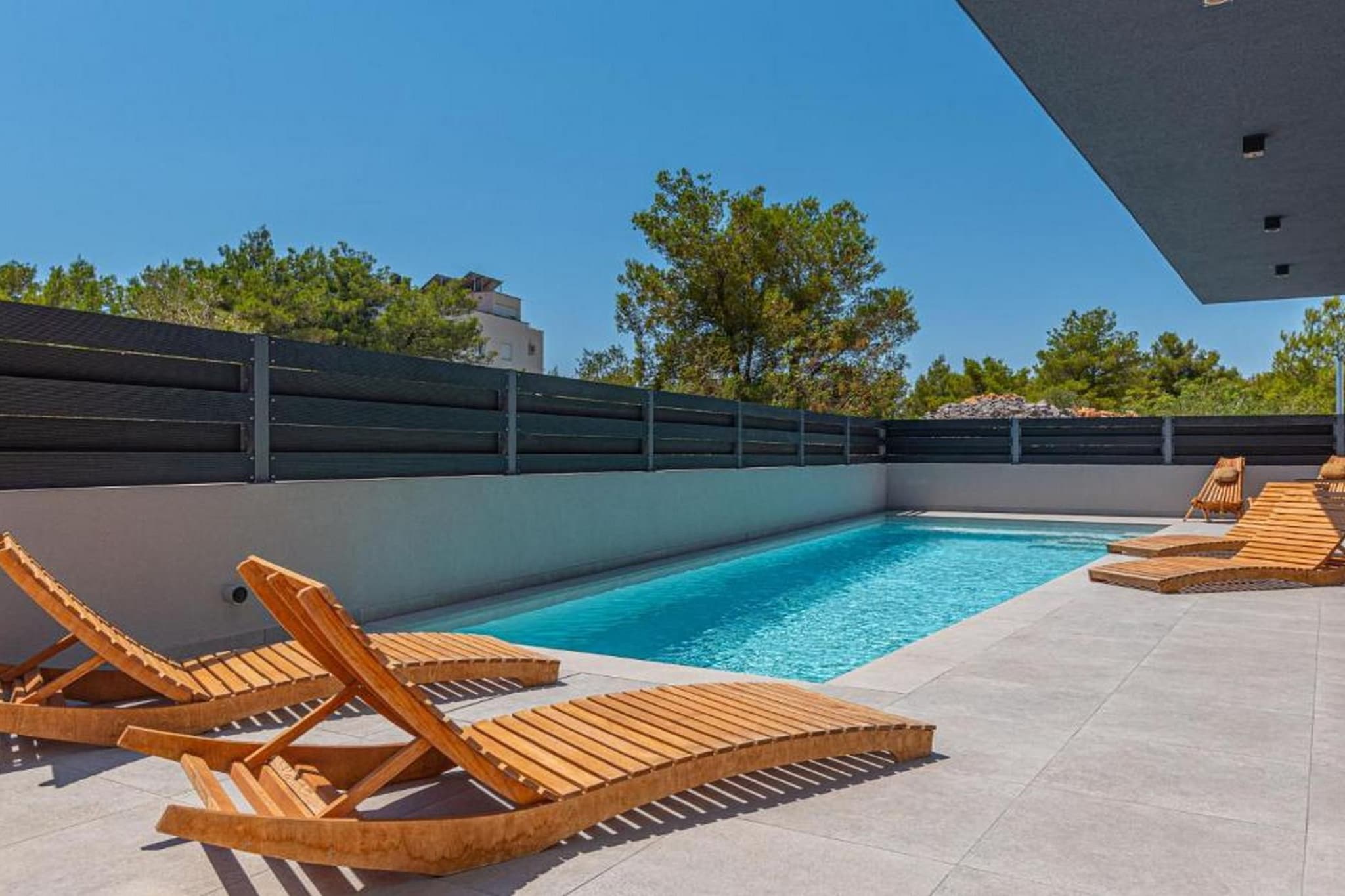 Luxury Contemporary Villa in Vodice with Pool, Sauna and Hot Tub - Four Bedroom Villa with pool-Schwimmbad