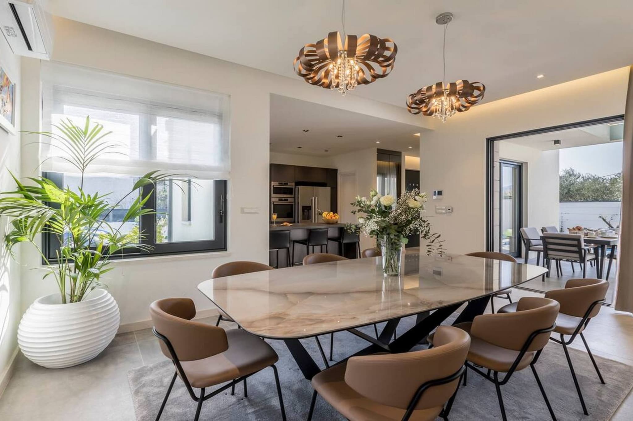 Sophisticated Oasis Residence Villa with Pool - Three Bedroom Villa with Pool-Salle à manger