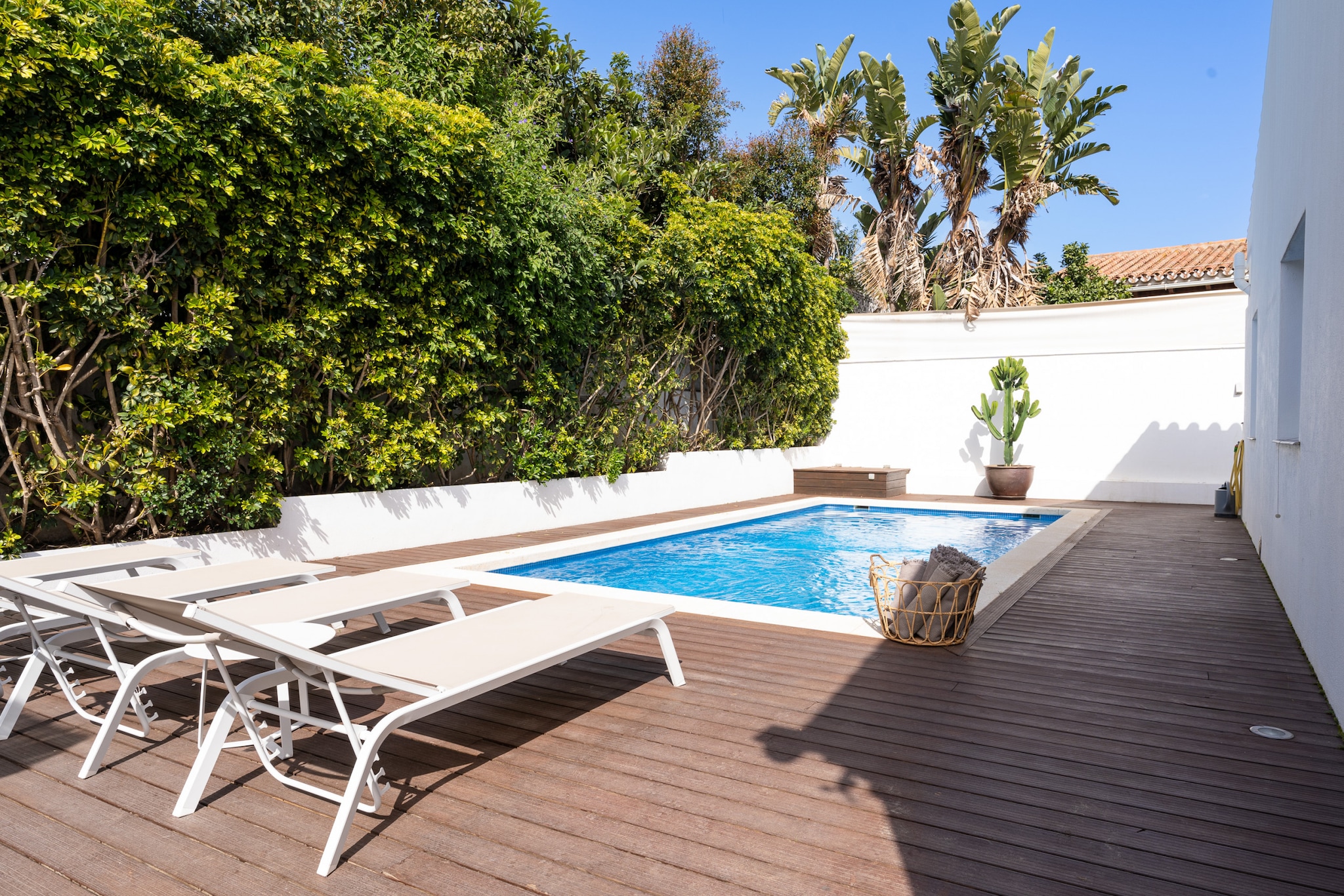 Villa Madrugada, beachside villa in Costabella-Zwembad