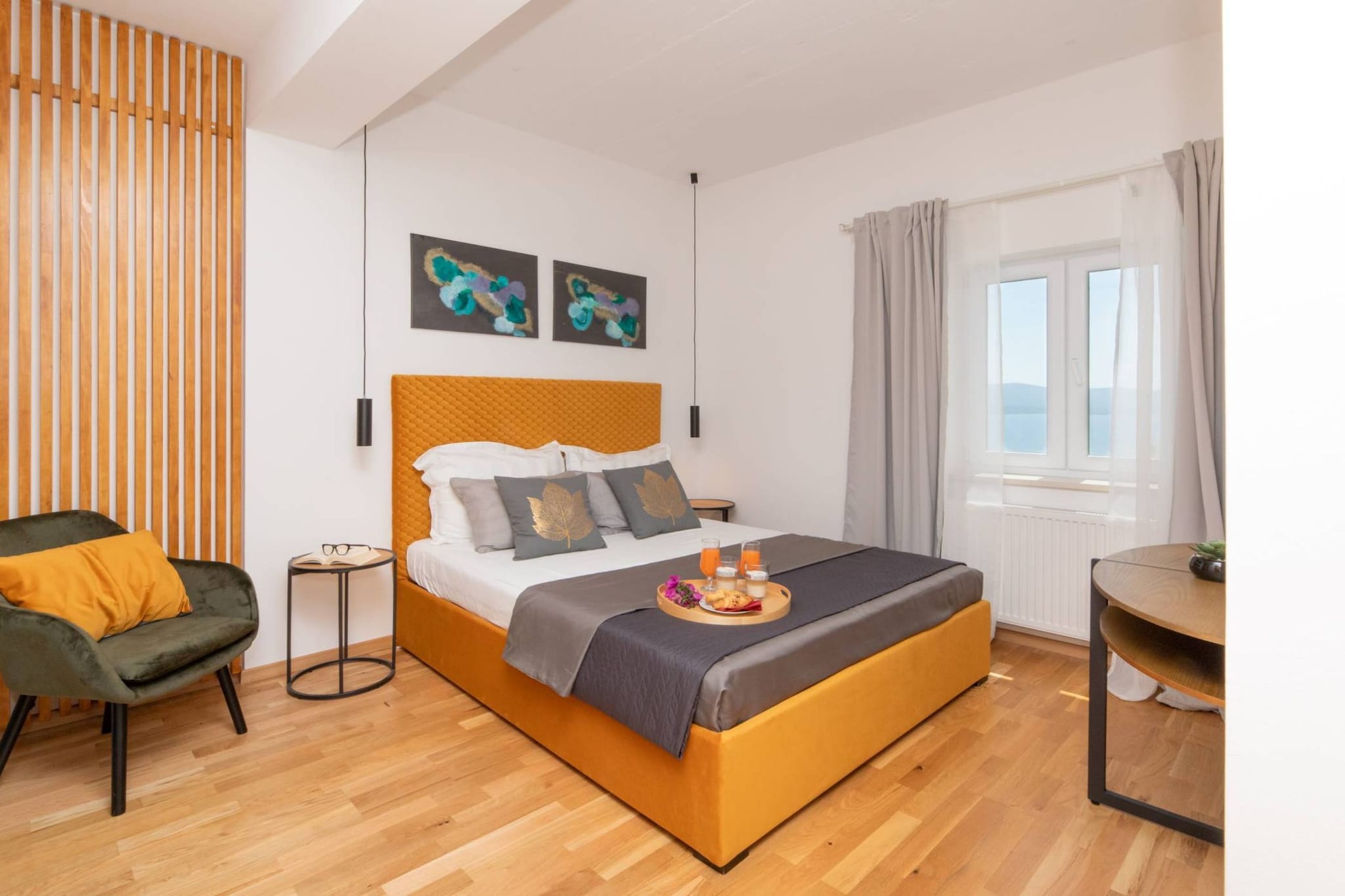 Spectacular Bol Island Sea View Villa with Pool - Four Bedroom Villa with Pool-Bedroom