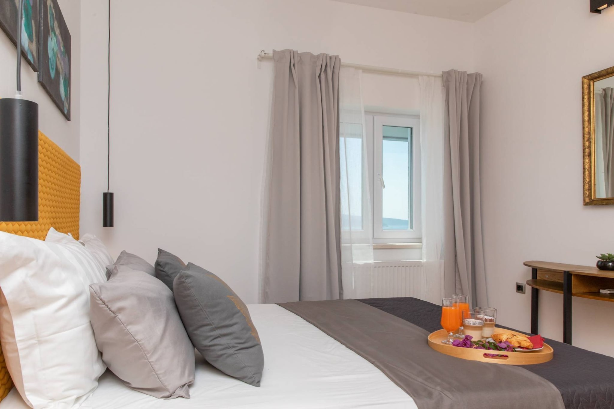 Spectacular Bol Island Sea View Villa with Pool - Four Bedroom Villa with Pool-Bedroom