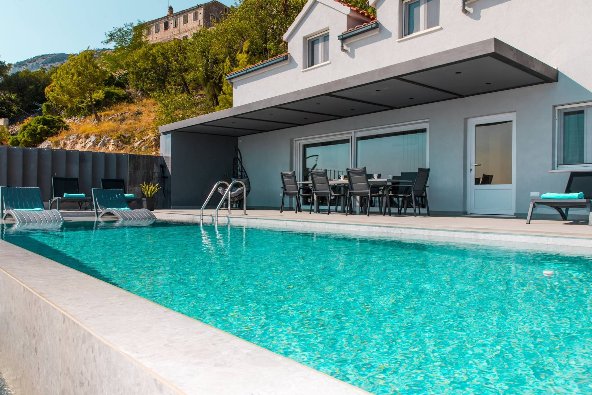 Spectacular Bol Island Sea View Villa with Pool - Four Bedroom Villa with Pool-Pool
