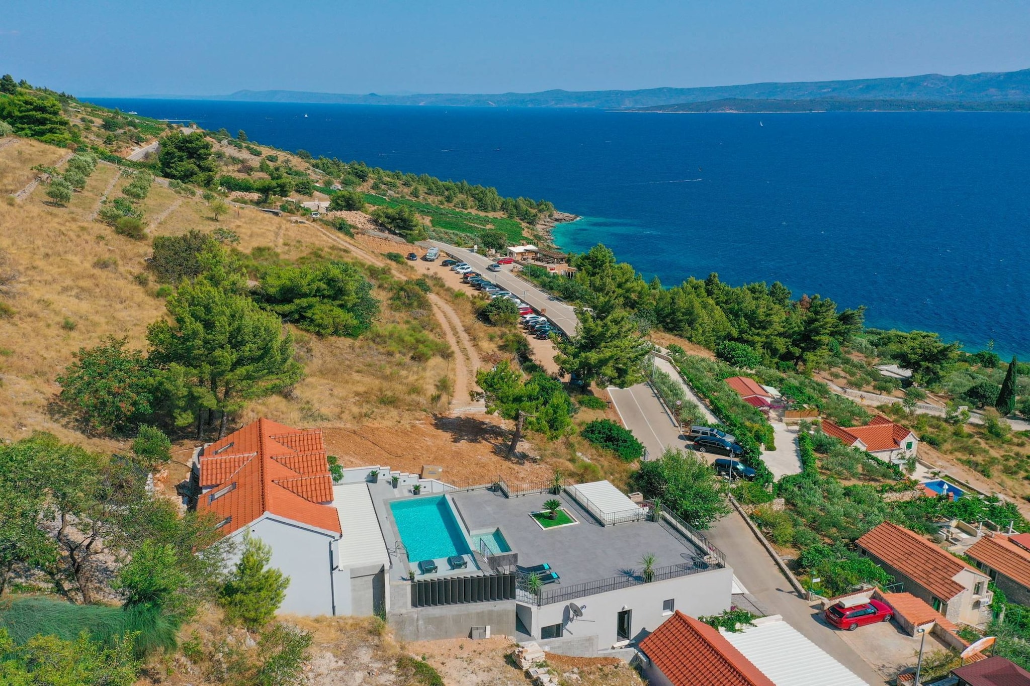 Spectacular Bol Island Sea View Villa with Pool - Four Bedroom Villa with Pool-View