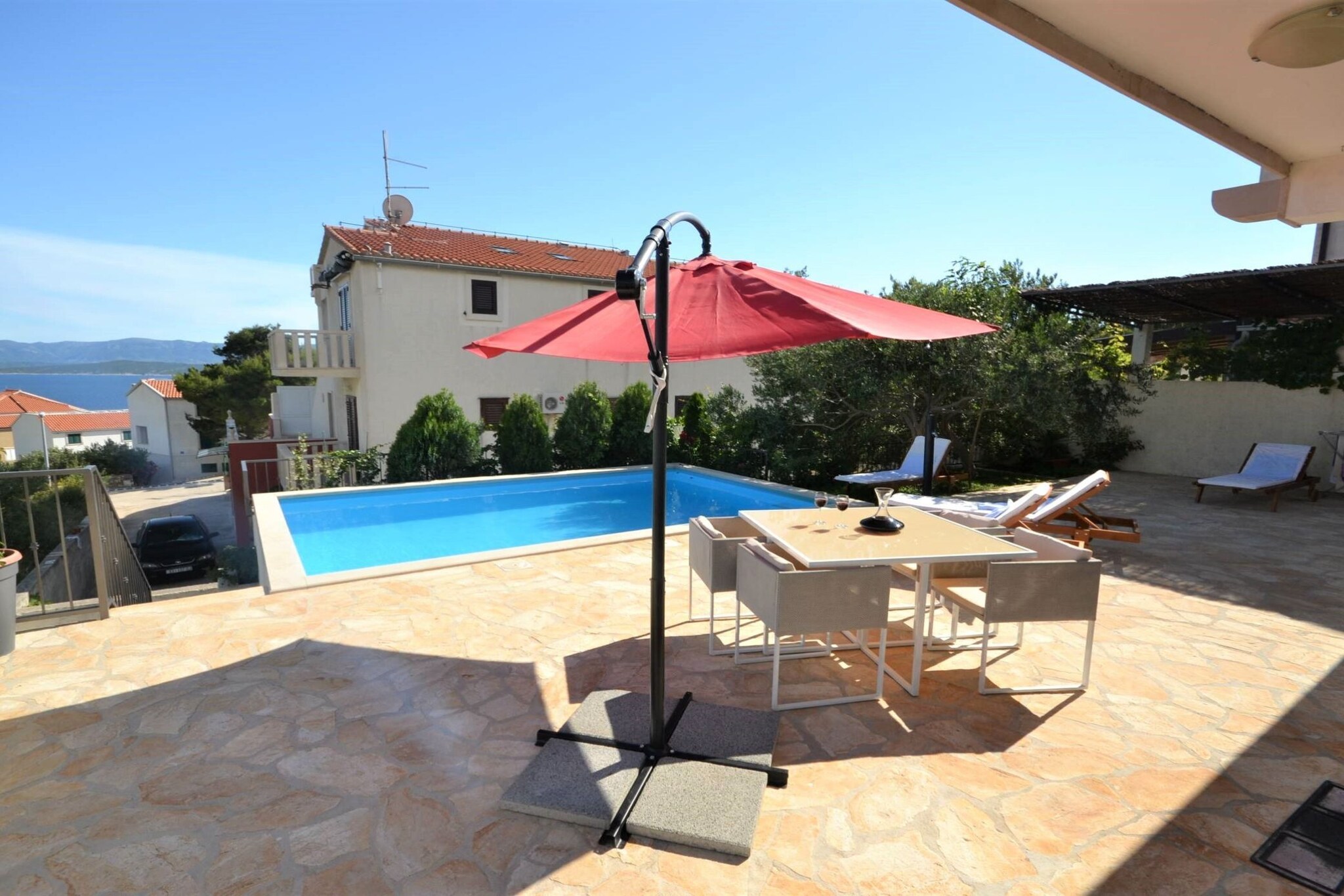 Marvelous Escape Bol Island Villa with Pool - Three Bedroom Villa with Pool-Zwembad