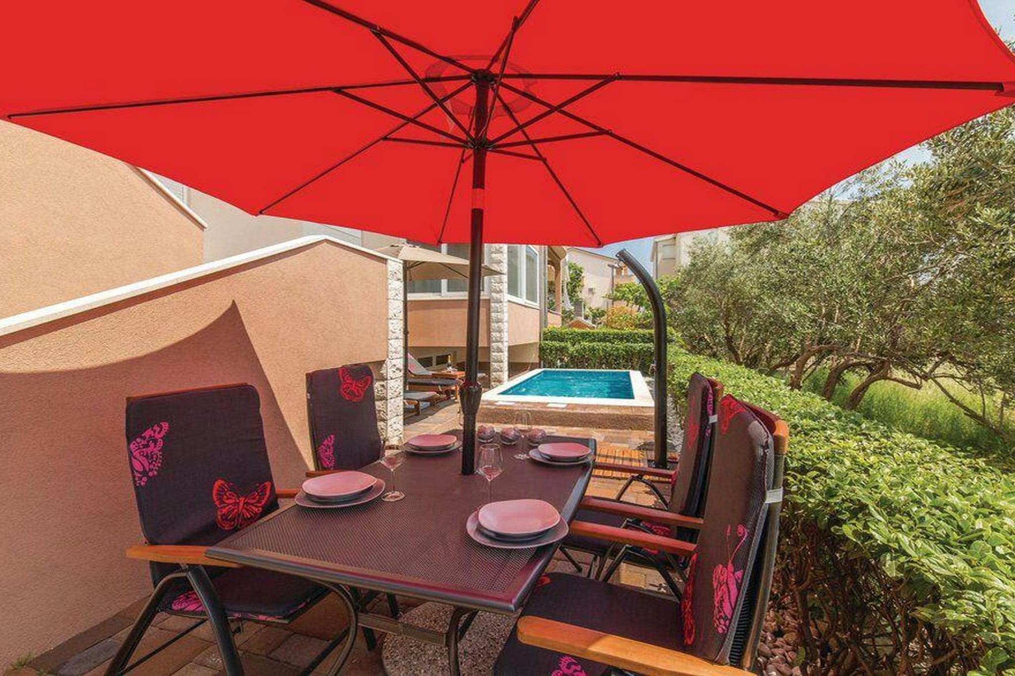 Charming Villa with Outdoor Pool, BBQ, and Sun Deck in Tranquil Kaštela Area - Five bedroom Villa-Piscine