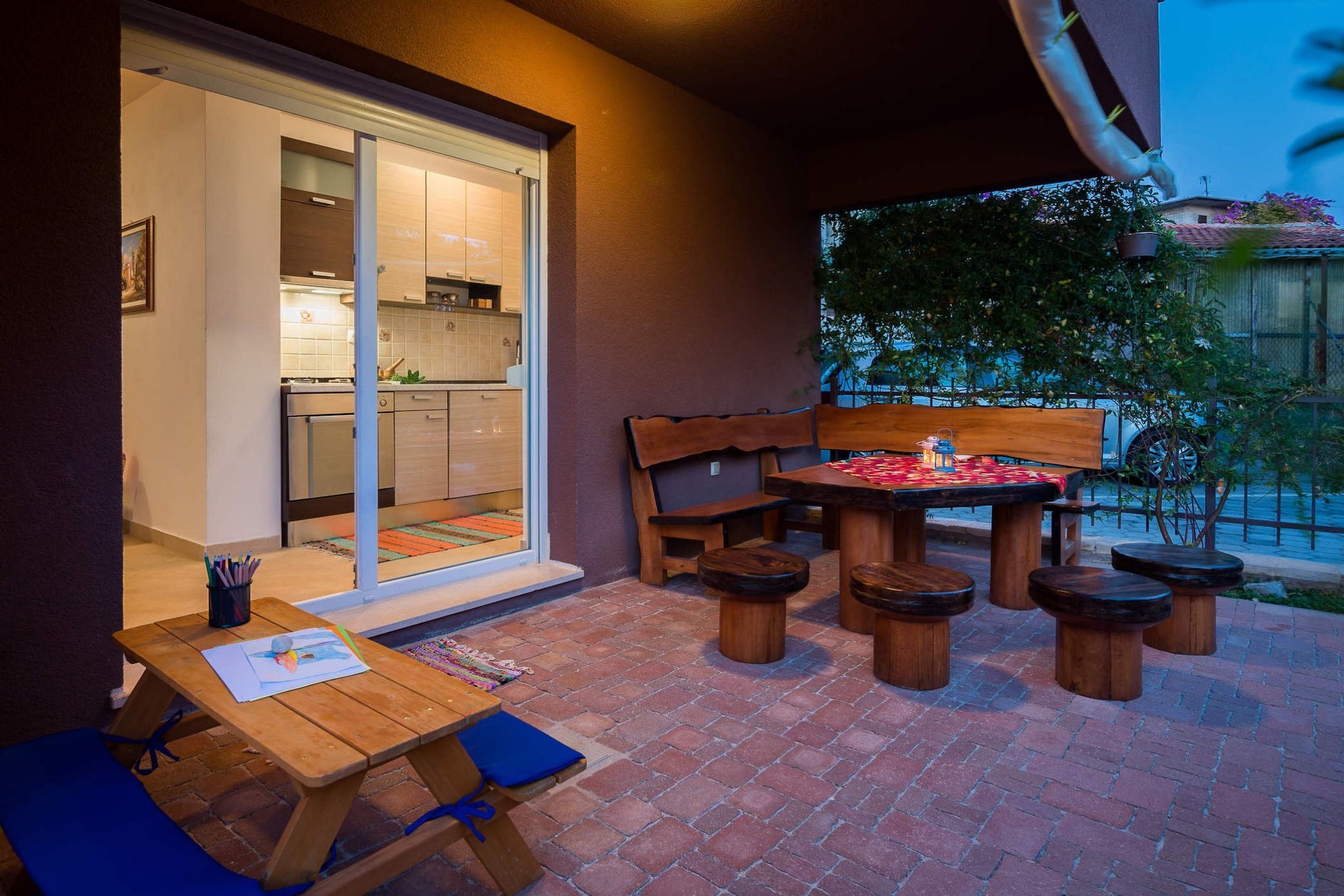 Elegant Hideaway Apartment with Pool - Two Bedroom Apartment with Pool-Terrace balcony