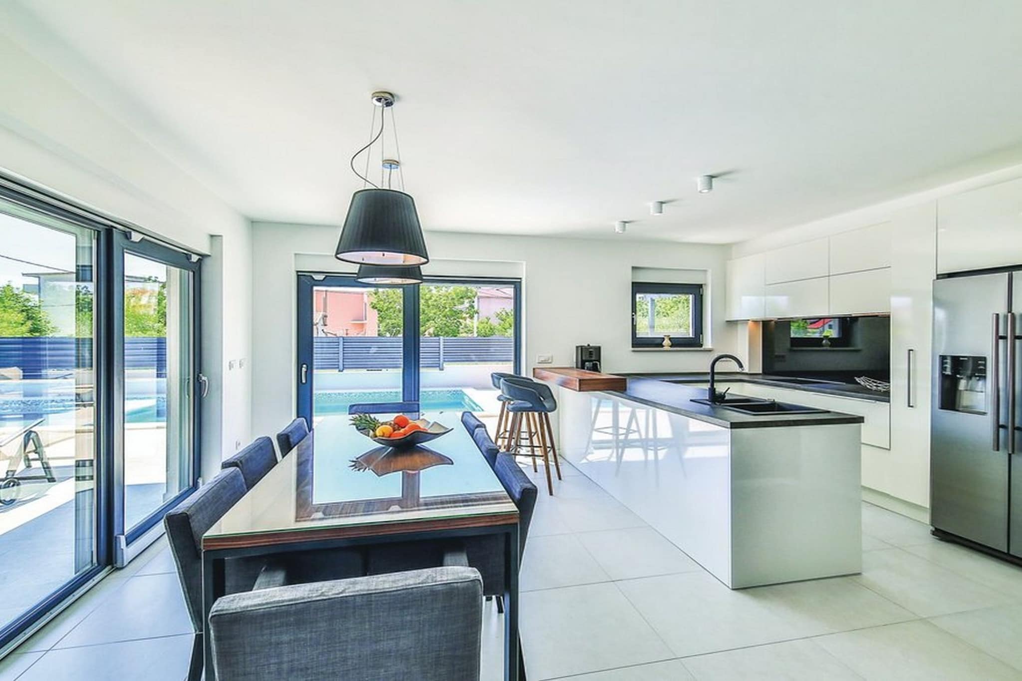 Modern Kastel Villa with Private Pool, Gym, and Large Outdoor Space - Eight Bedroom Villa-Cuisine
