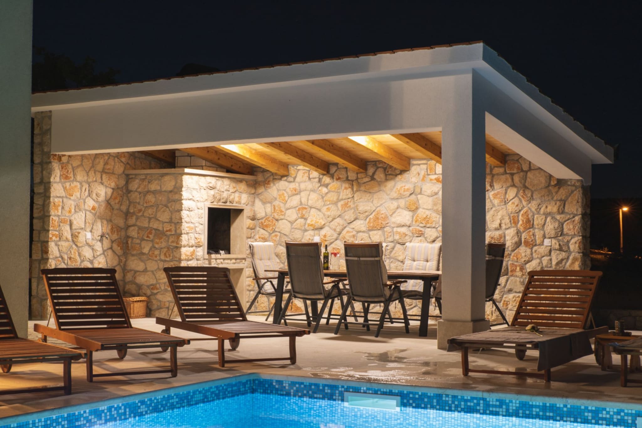 Idyllic Getaway Lovrec Villa with Pool - Five Bedroom Villa with Pool-Extérieur