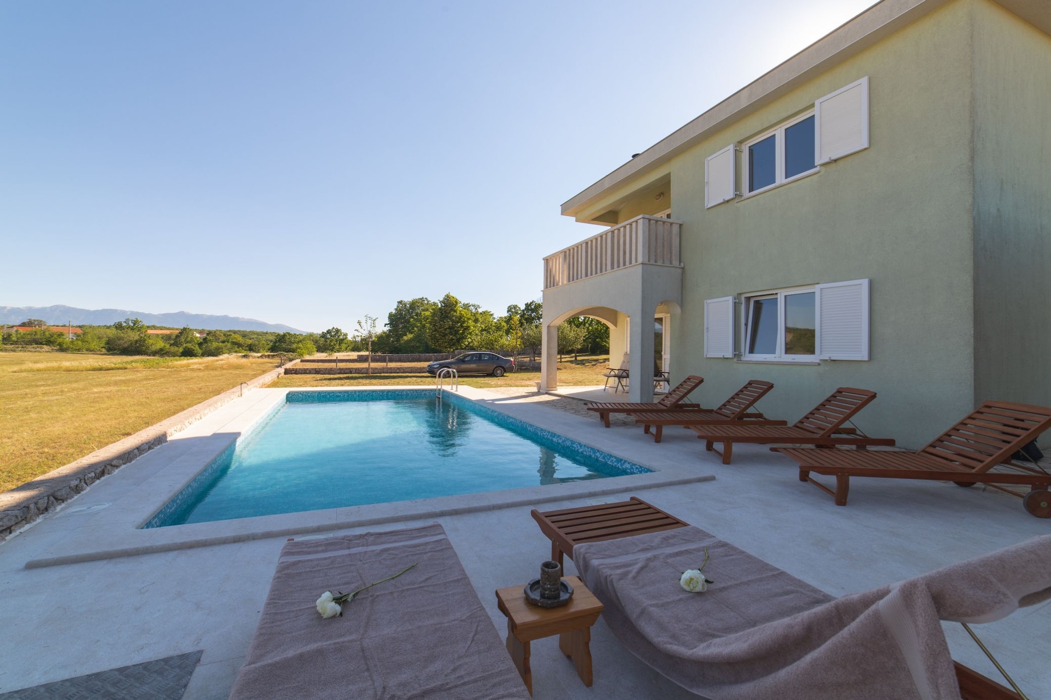 Idyllic Getaway Lovrec Villa with Pool - Five Bedroom Villa with Pool-Extérieur