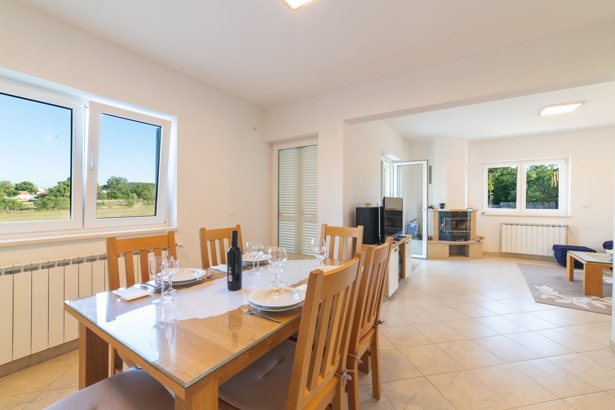 Idyllic Getaway Lovrec Villa with Pool - Five Bedroom Villa with Pool-Cuisine