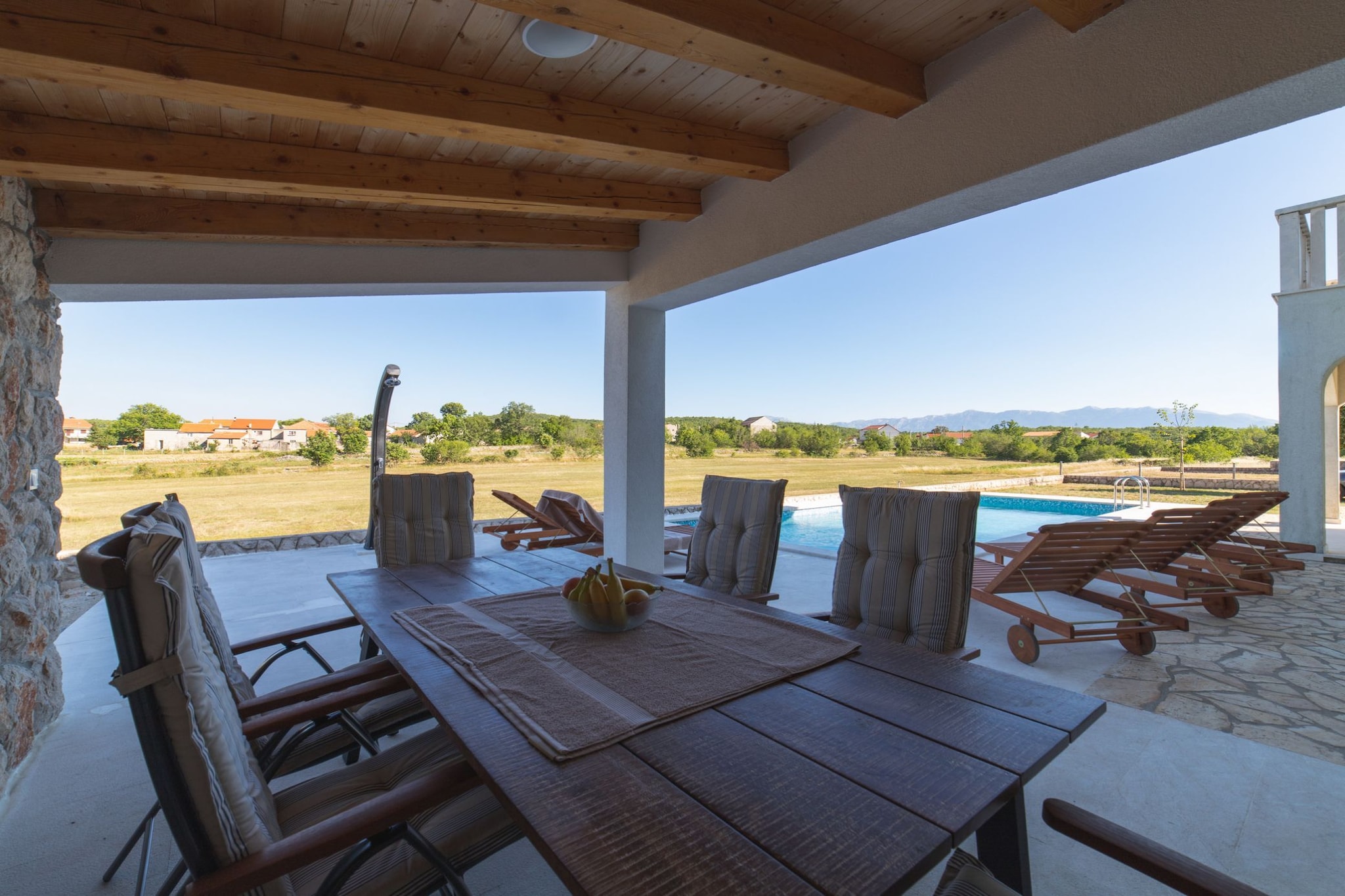 Idyllic Getaway Lovrec Villa with Pool - Five Bedroom Villa with Pool-Intérieur