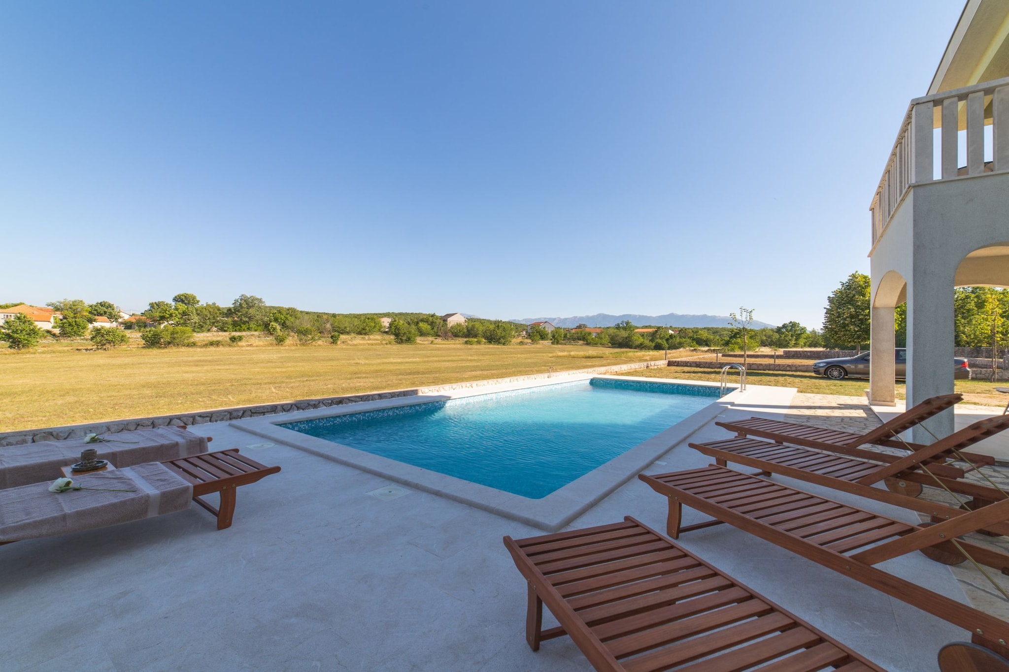 Idyllic Getaway Lovrec Villa with Pool - Five Bedroom Villa with Pool-Piscine